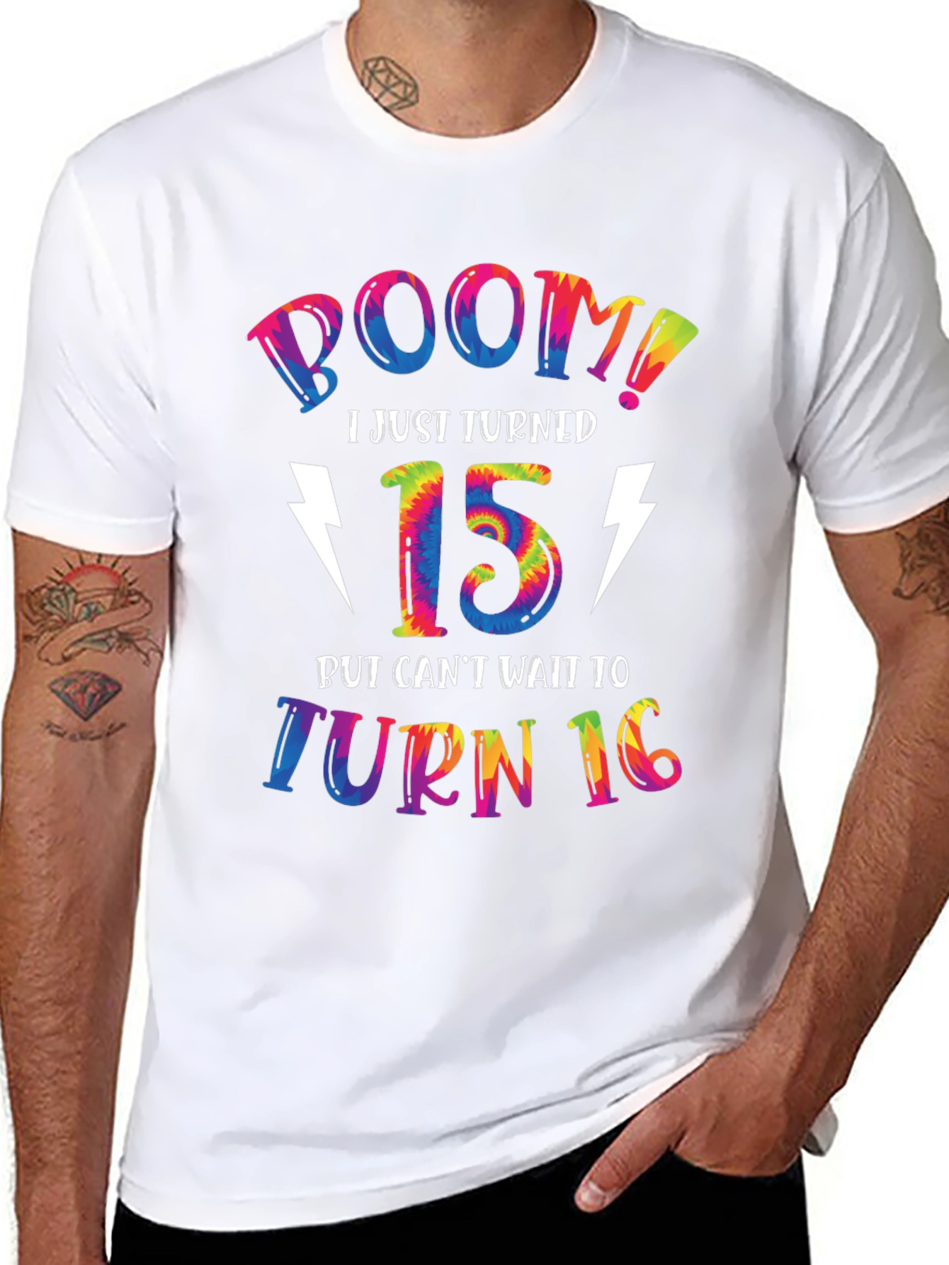 Boom! I Just Turned 15 Funny Birthday T-Shirt