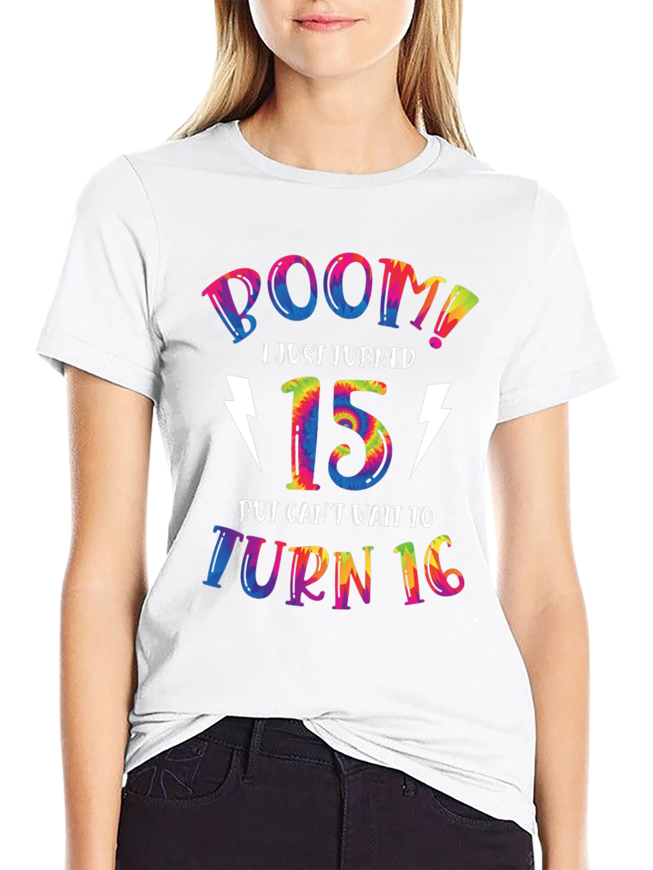 Boom! I Just Turned 15 Funny Birthday T-Shirt