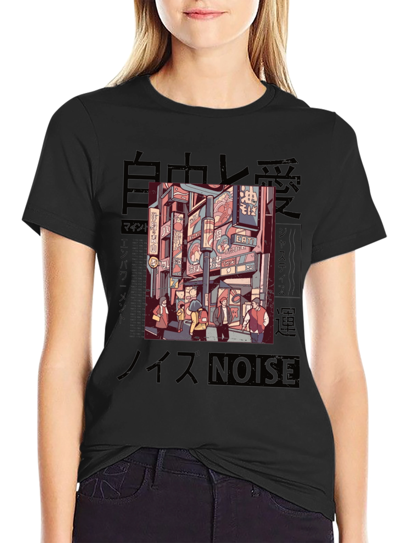 Japanese Streetwear Graphic Tee