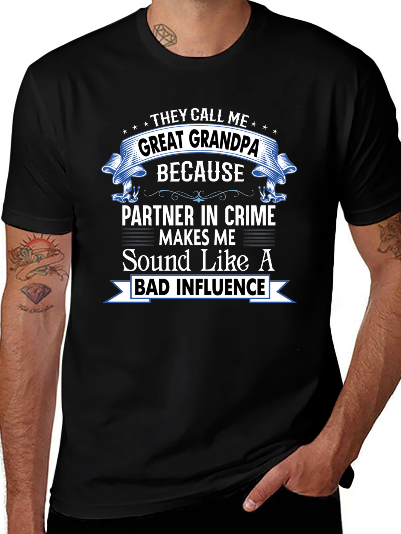Great Grandpa Partner in Crime T-Shirt