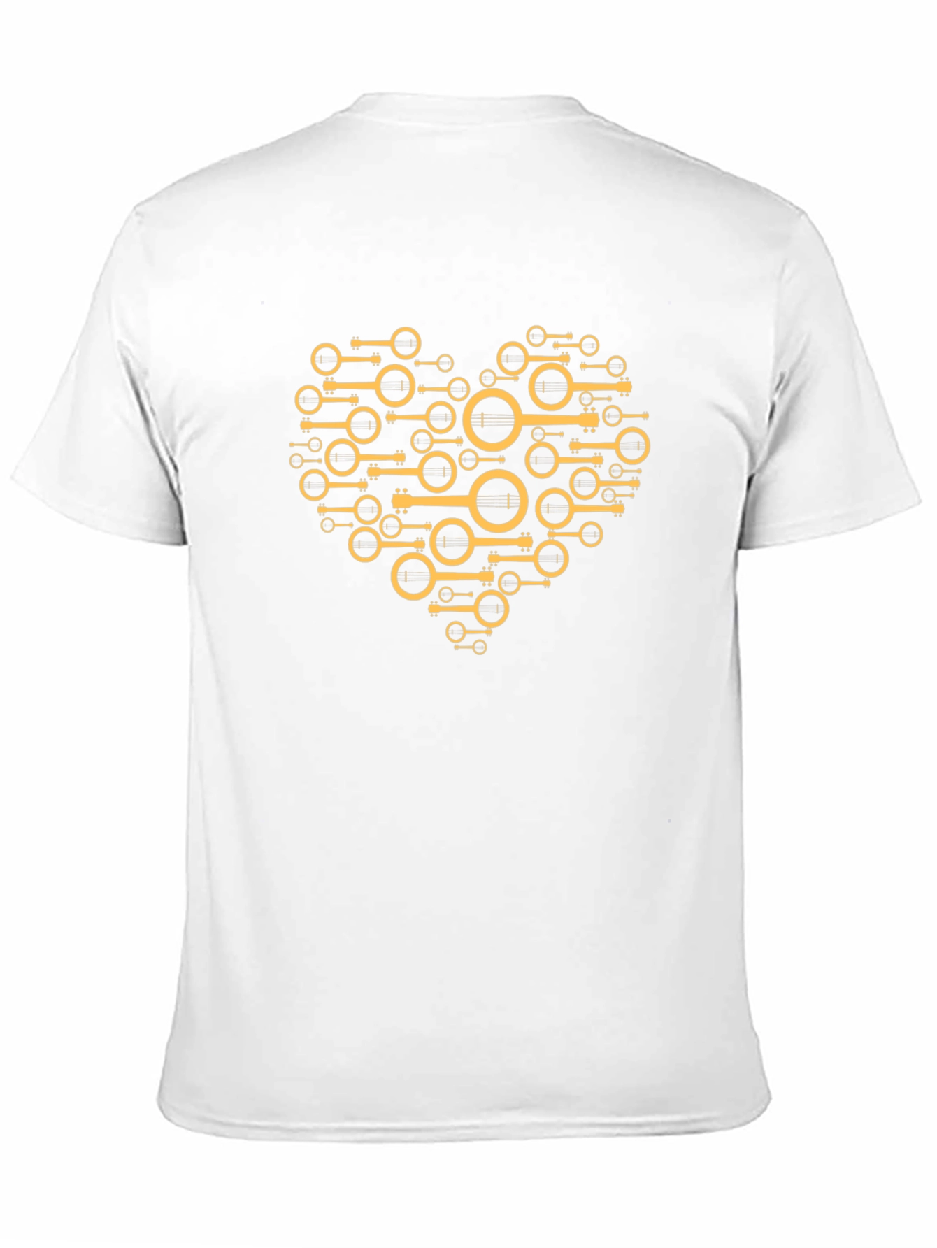 Banjo Heart Graphic Tee - Black