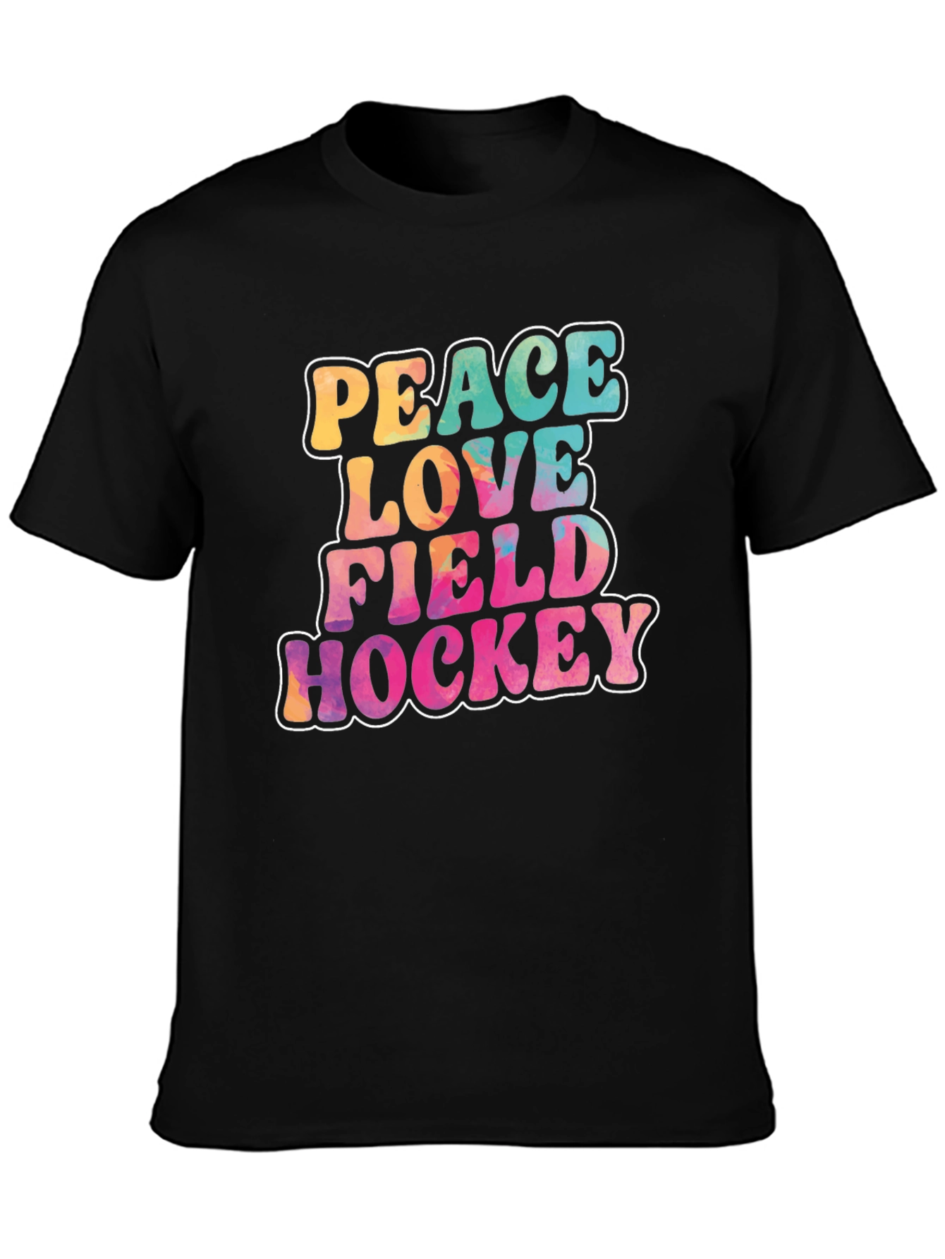 Peace Love Field Hockey T-Shirt