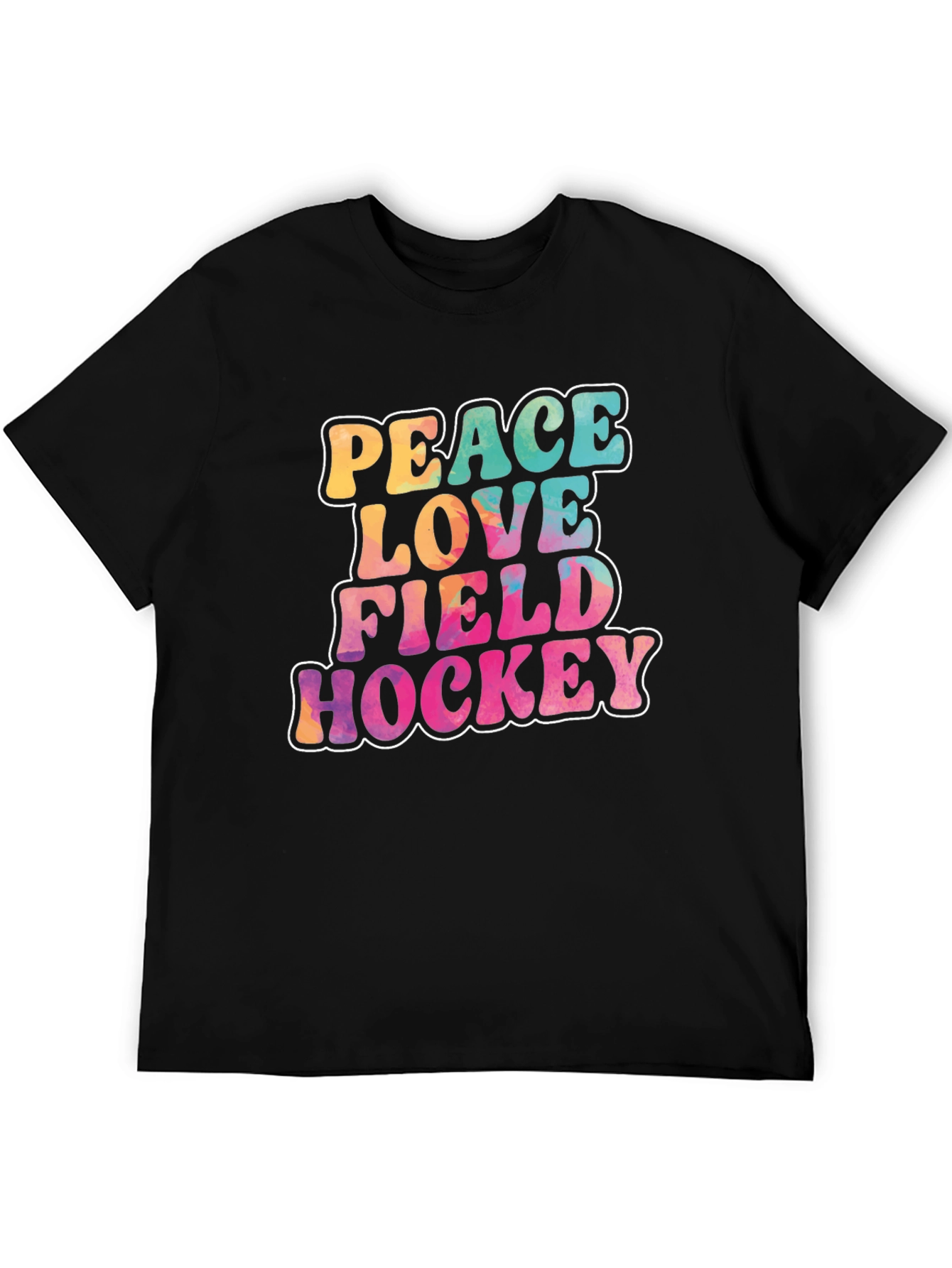 Peace Love Field Hockey T-Shirt