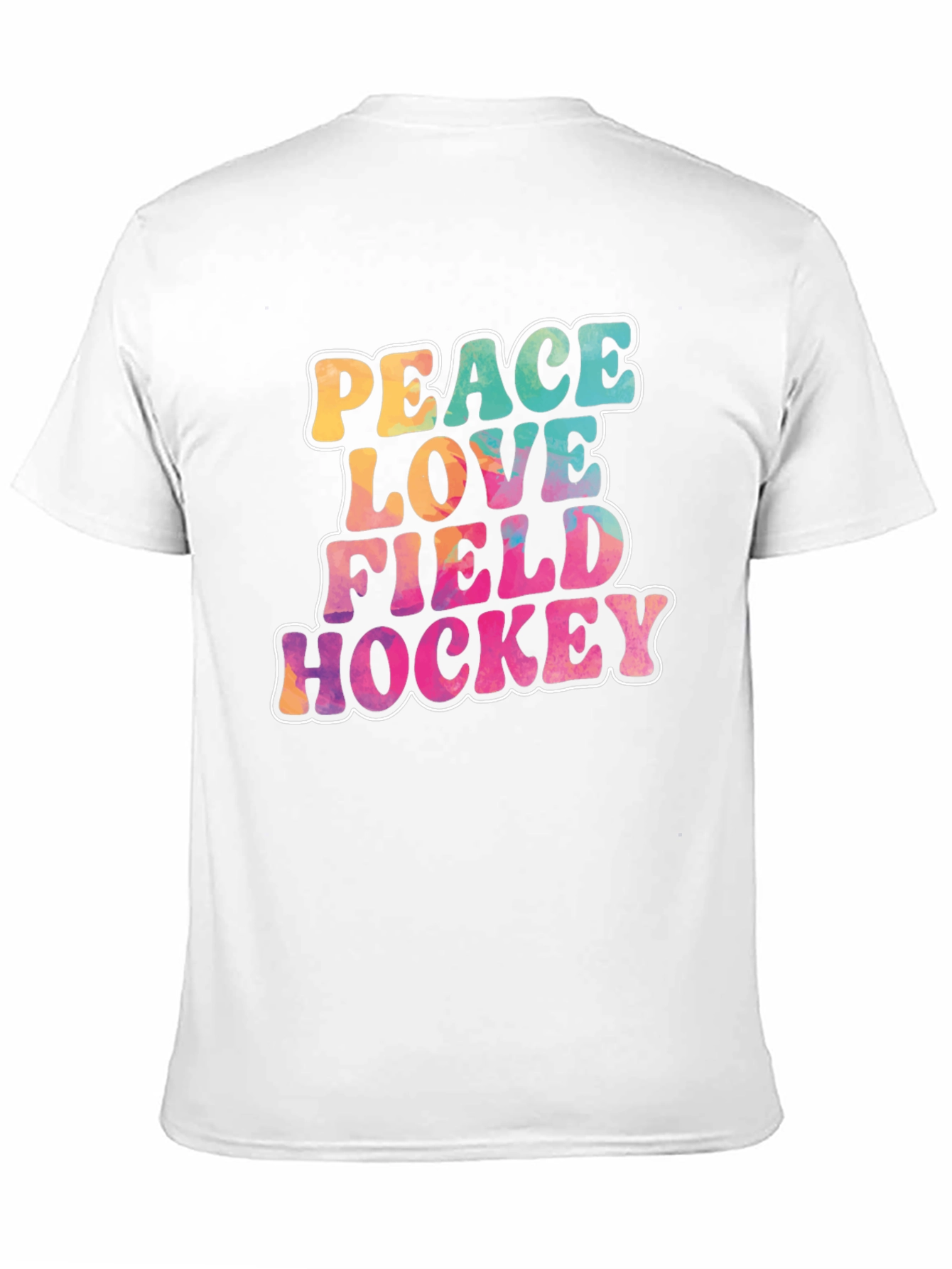 Peace Love Field Hockey T-Shirt