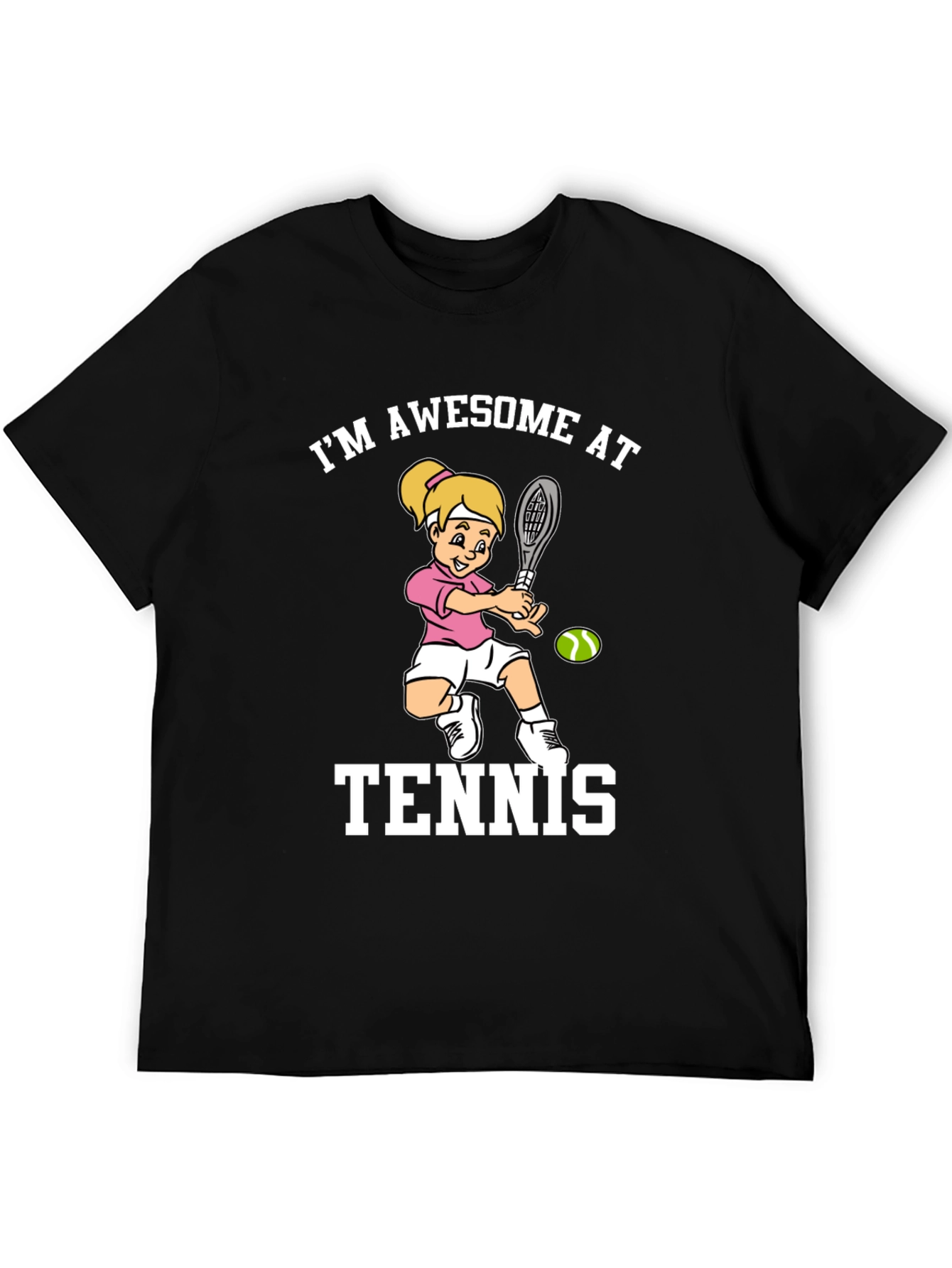 Awesome Tennis Player Graphic Tee