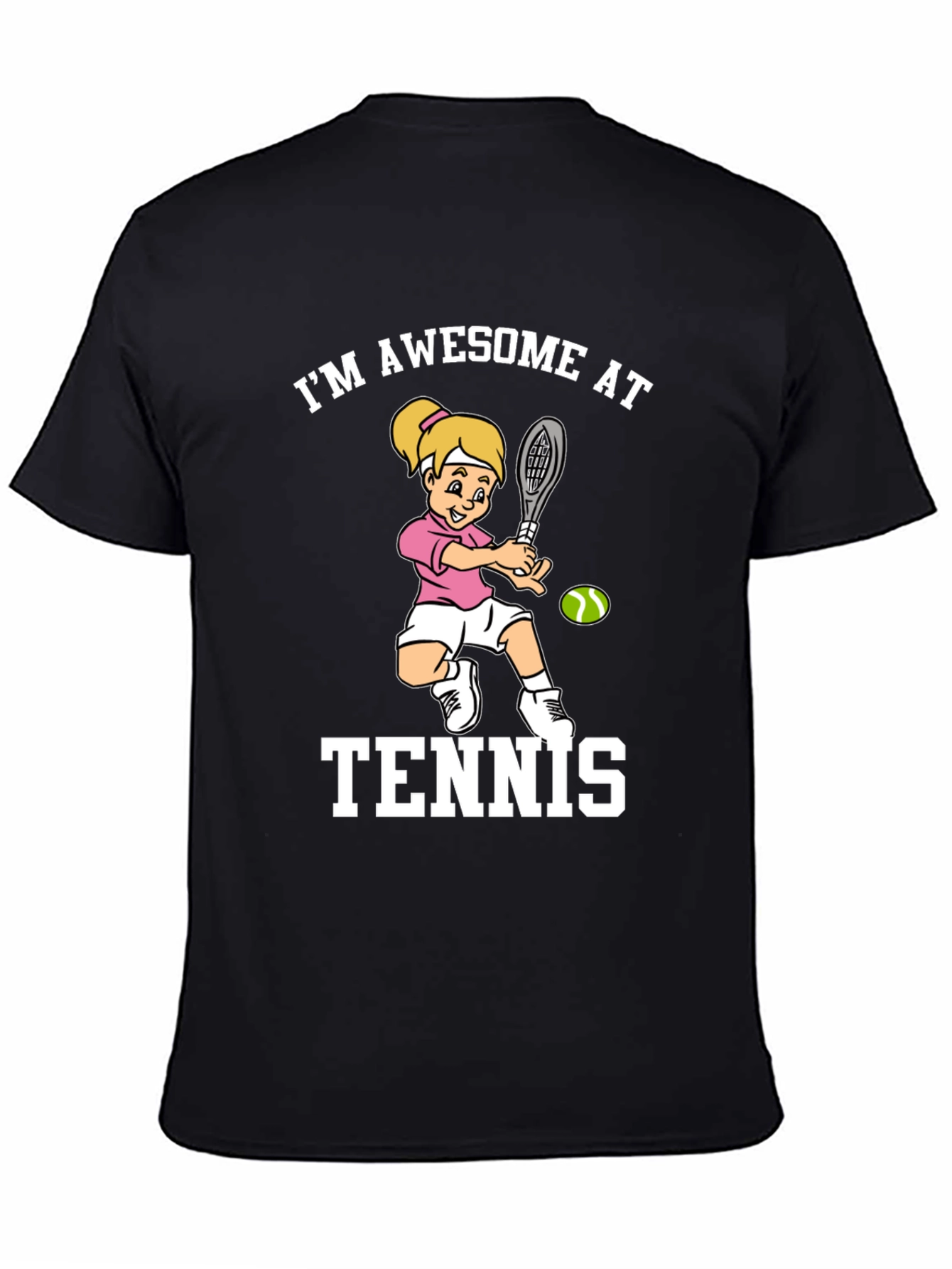 Awesome Tennis Player Graphic Tee