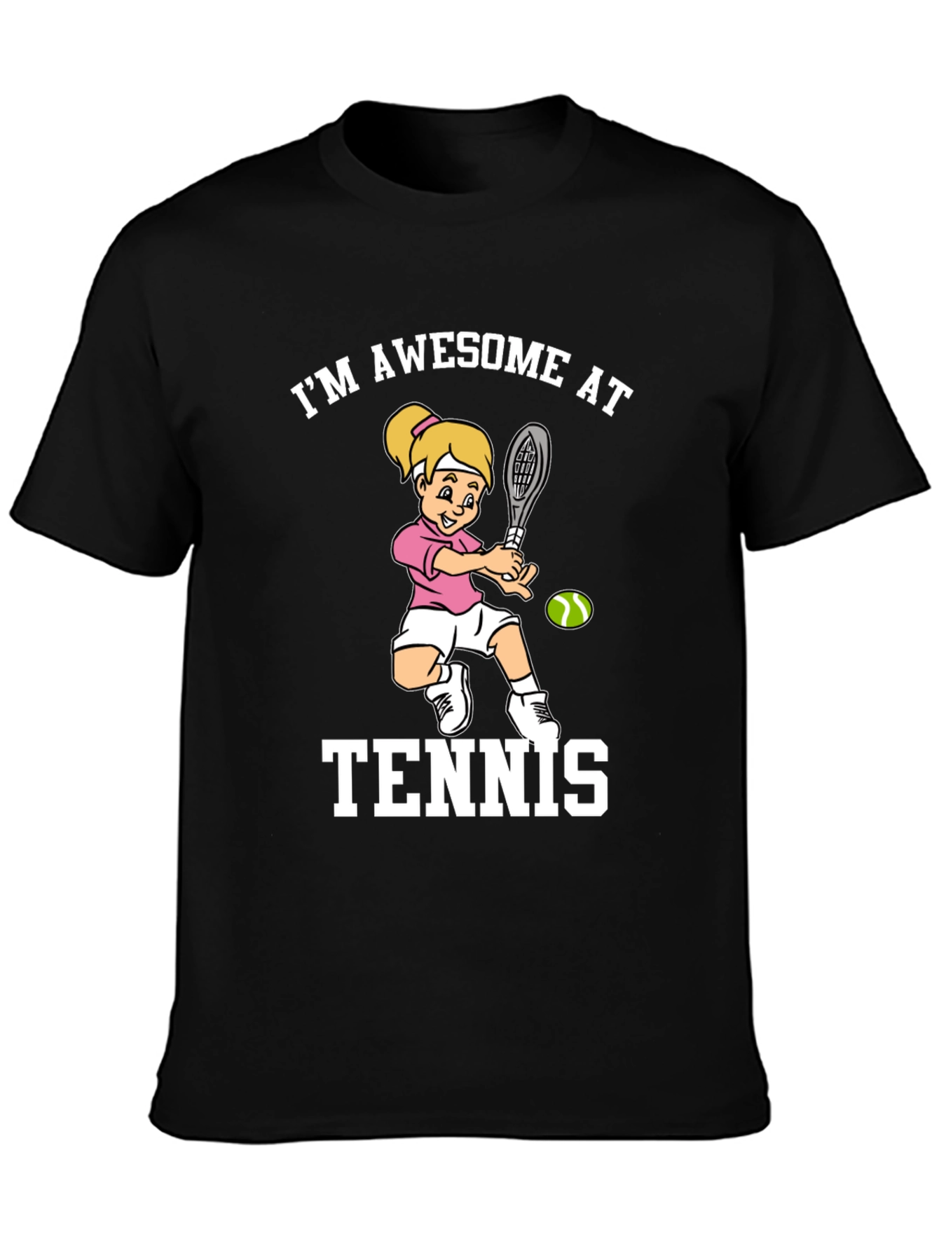 Awesome Tennis Player Graphic Tee