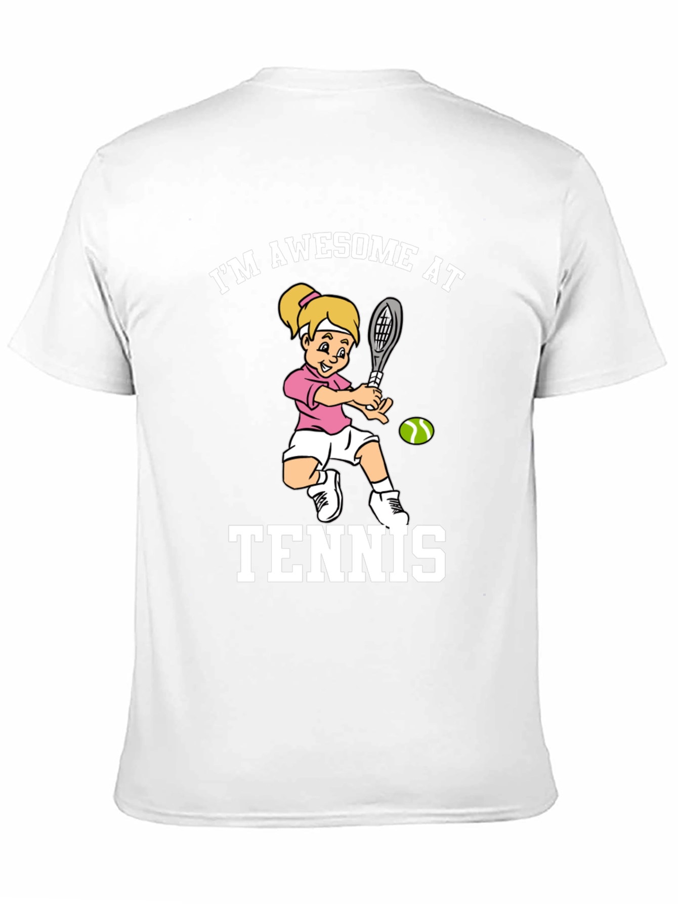 Awesome Tennis Player Graphic Tee