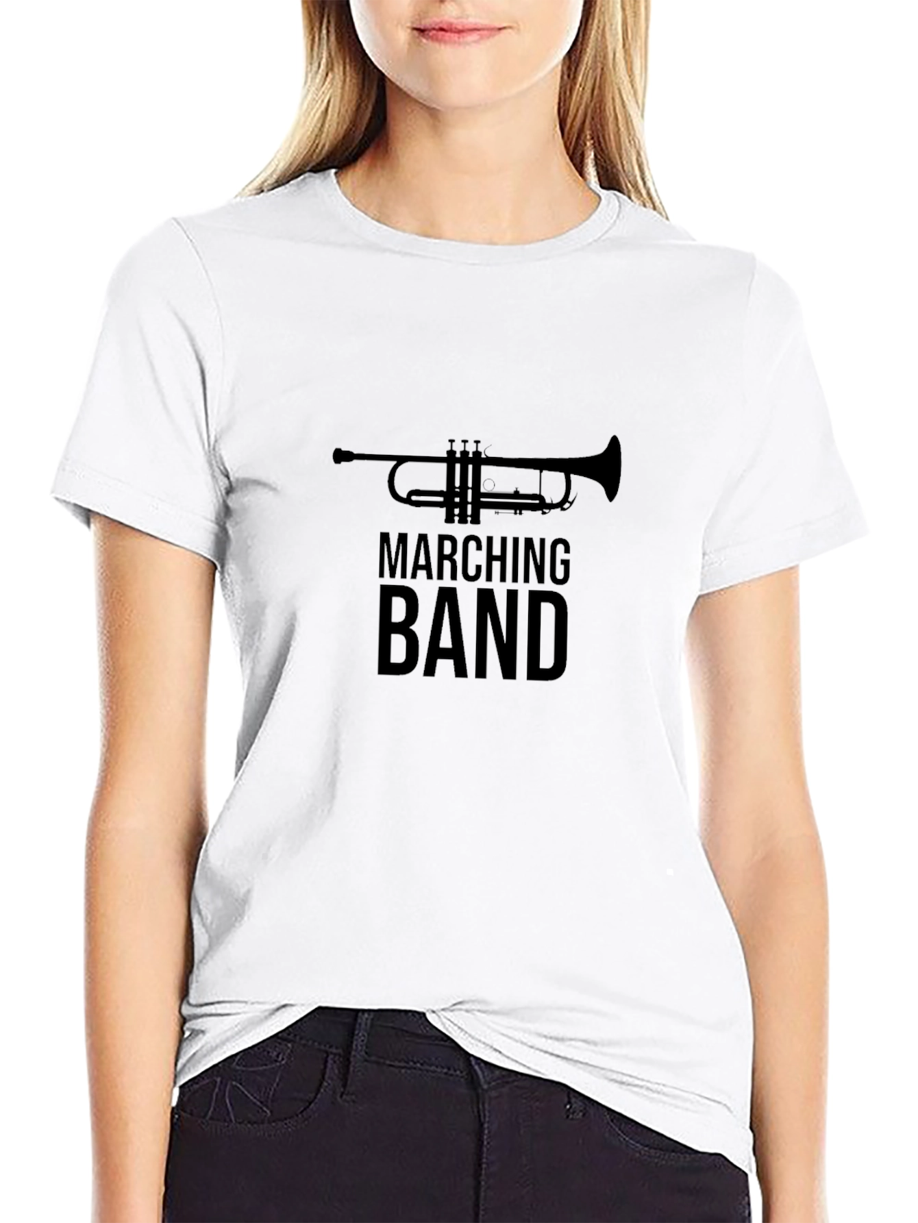 Marching Band Trumpet T-Shirt