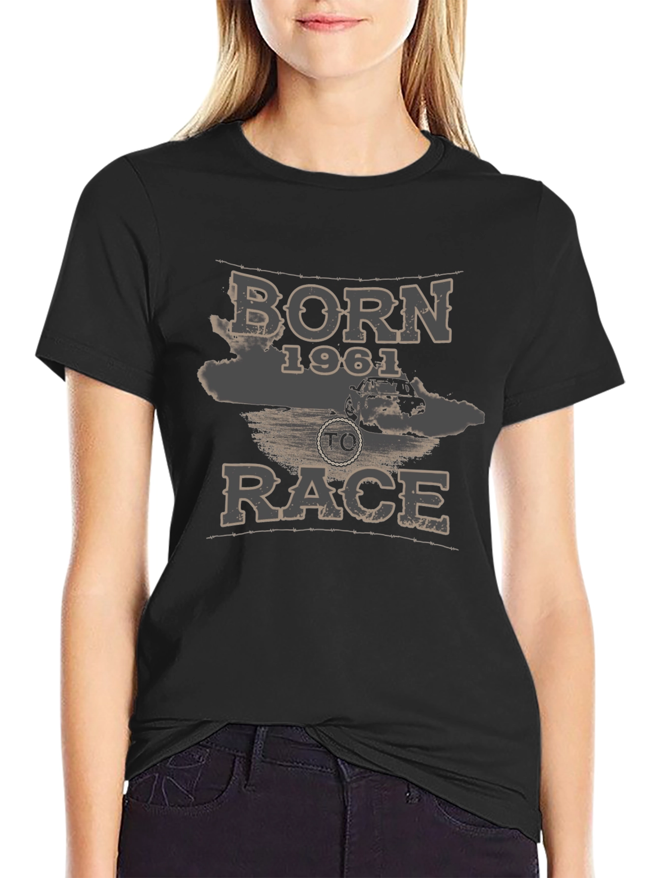 Born 1961 to Race Graphic T-Shirt