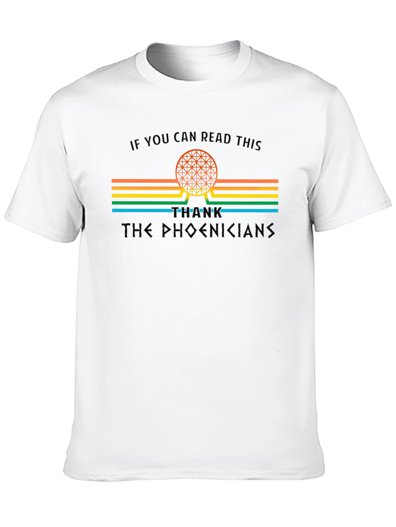 Retro Epcot T-Shirt - If You Can Read This