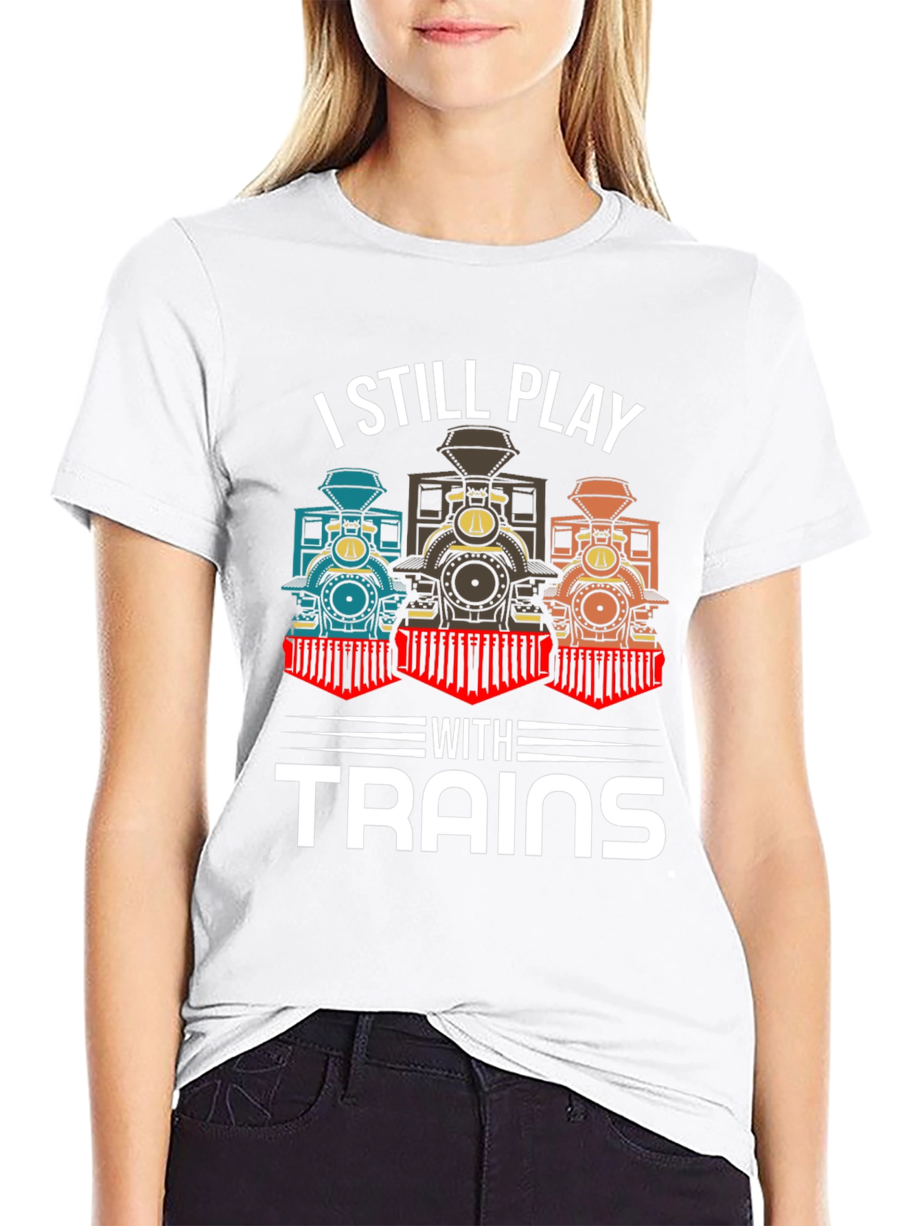 I Still Play With Trains T-Shirt
