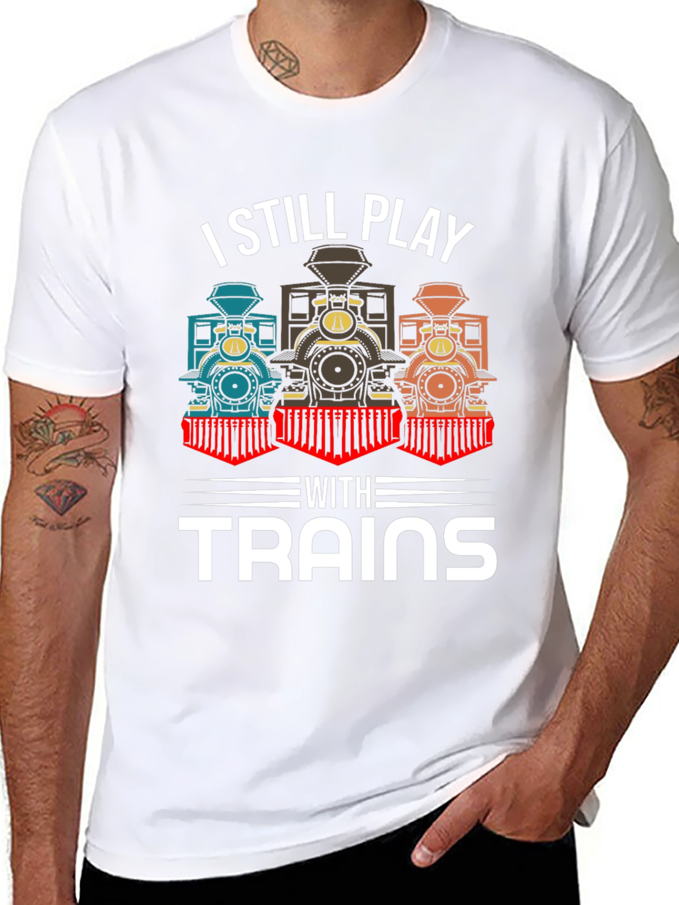 I Still Play With Trains T-Shirt