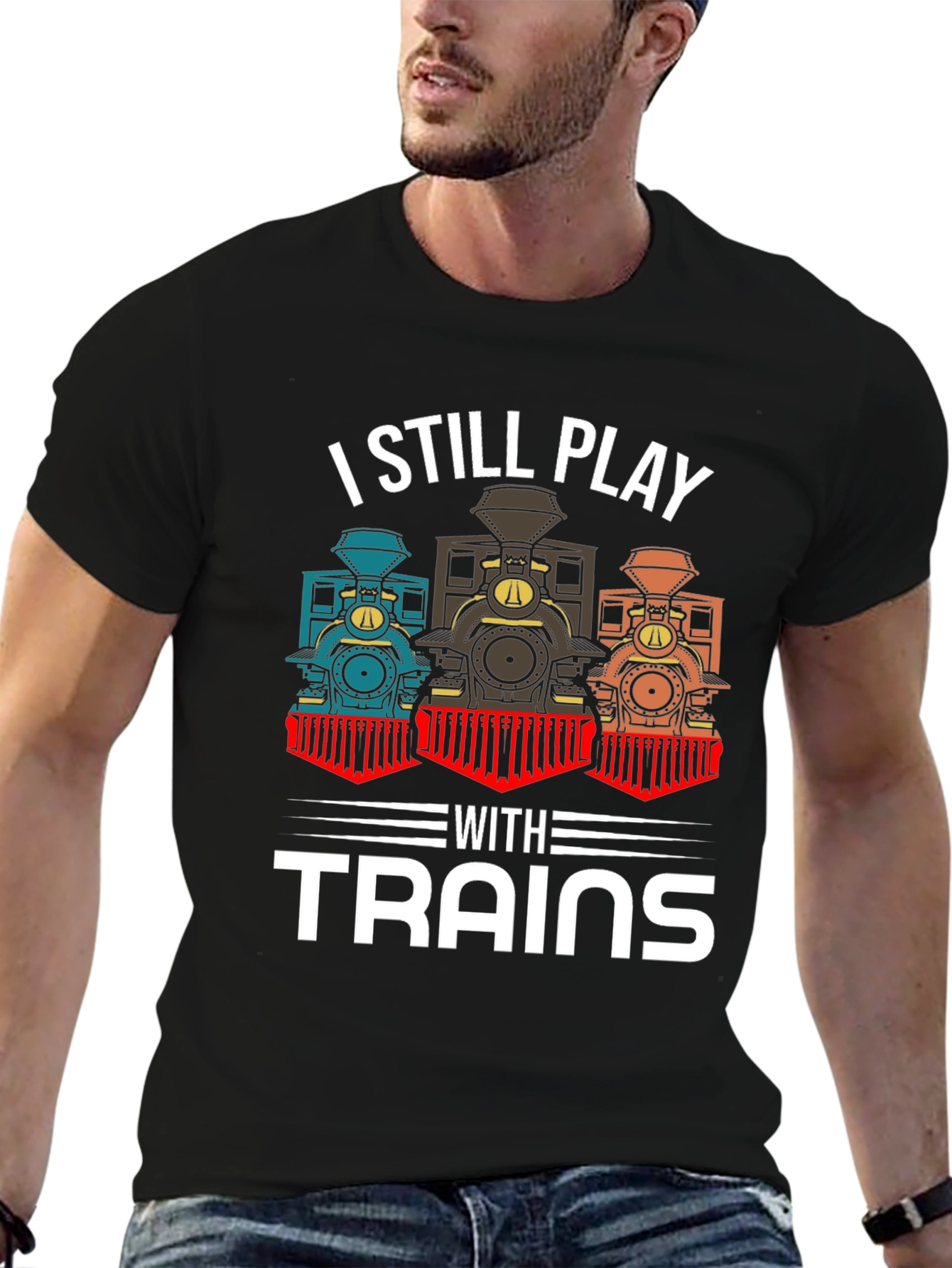 I Still Play With Trains T-Shirt