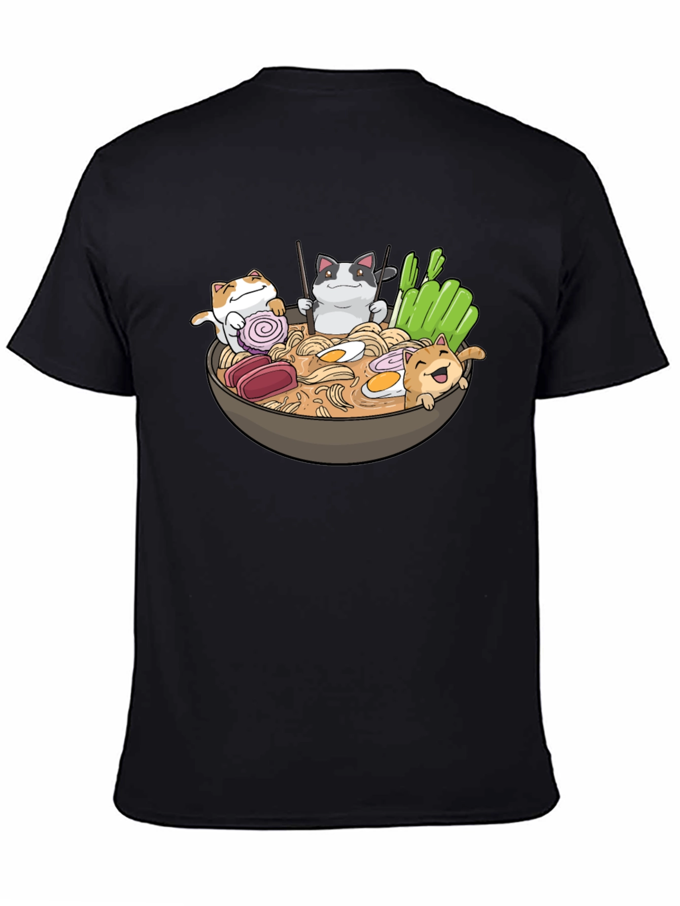 Ramen Cat T-Shirt - Unique Graphic Tee