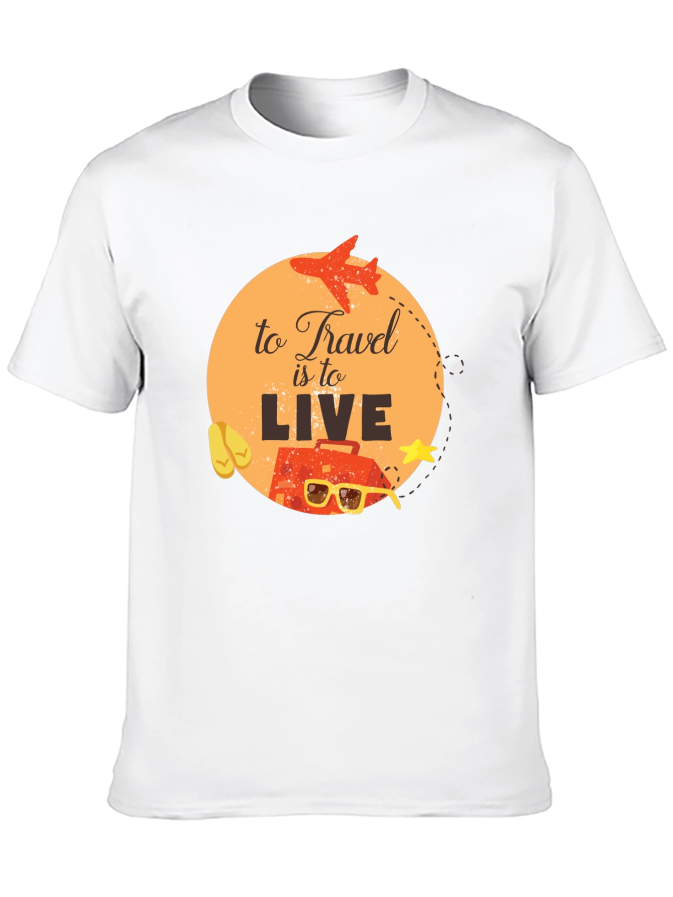 Travel is to Live T-Shirt - Adventure Ready