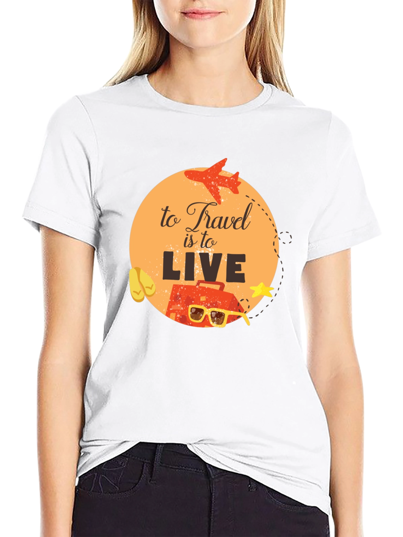 Travel is to Live T-Shirt - Adventure Ready
