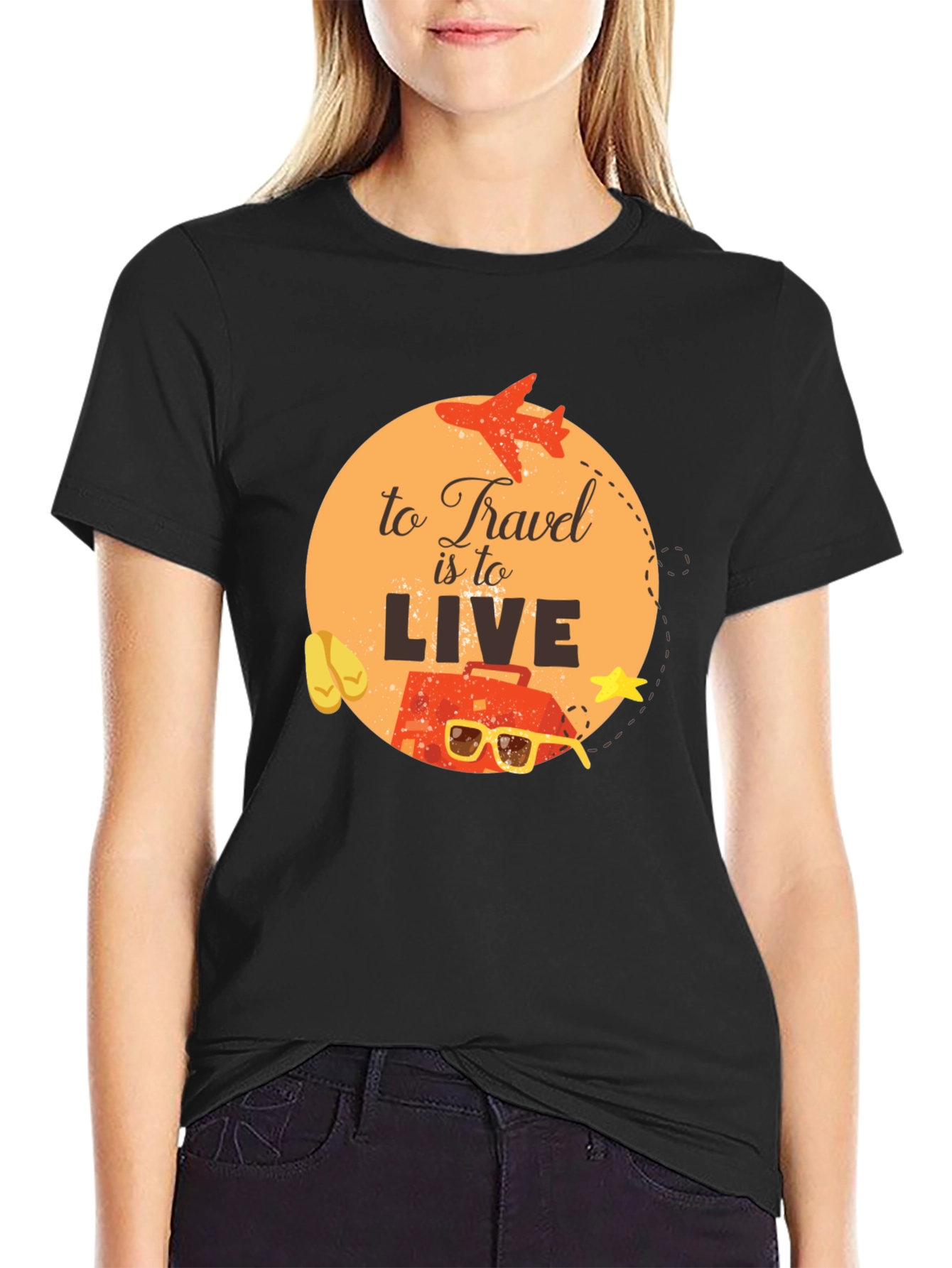 Travel is to Live T-Shirt - Adventure Ready