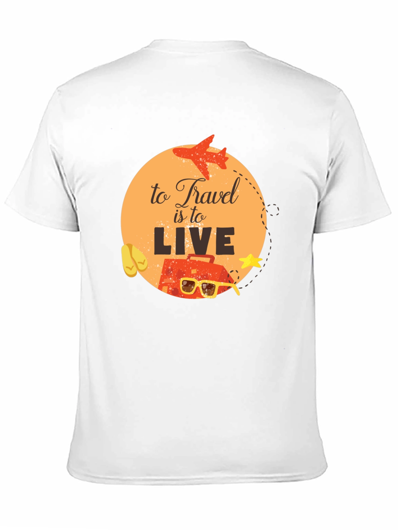 Travel is to Live T-Shirt - Adventure Ready