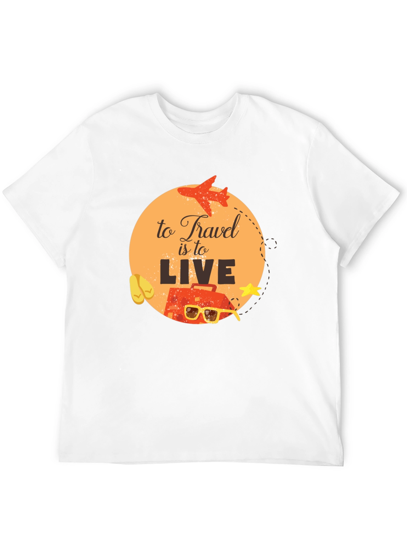 Travel is to Live T-Shirt - Adventure Ready