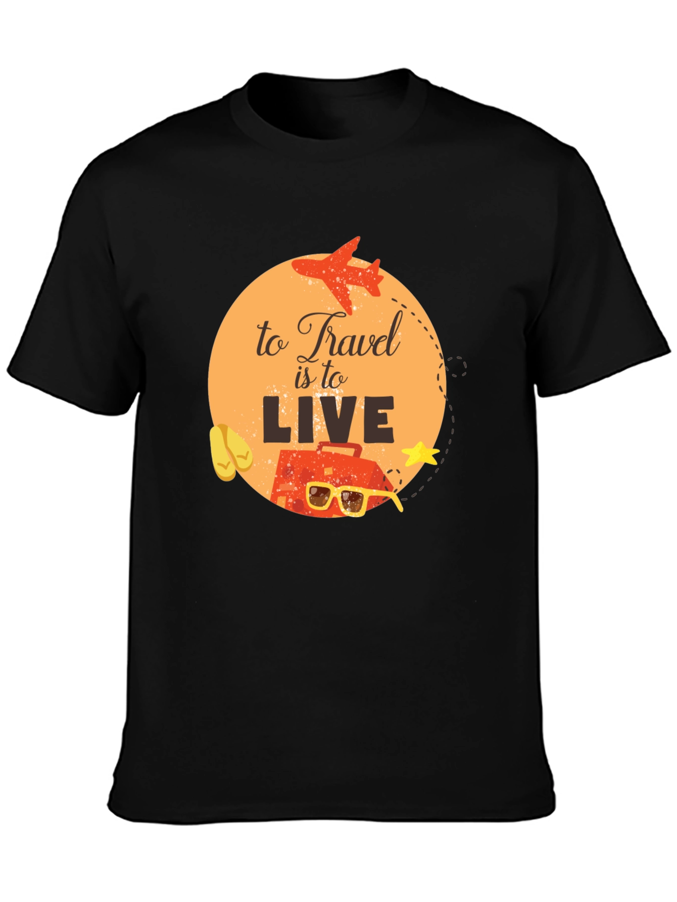 Travel is to Live T-Shirt - Adventure Ready
