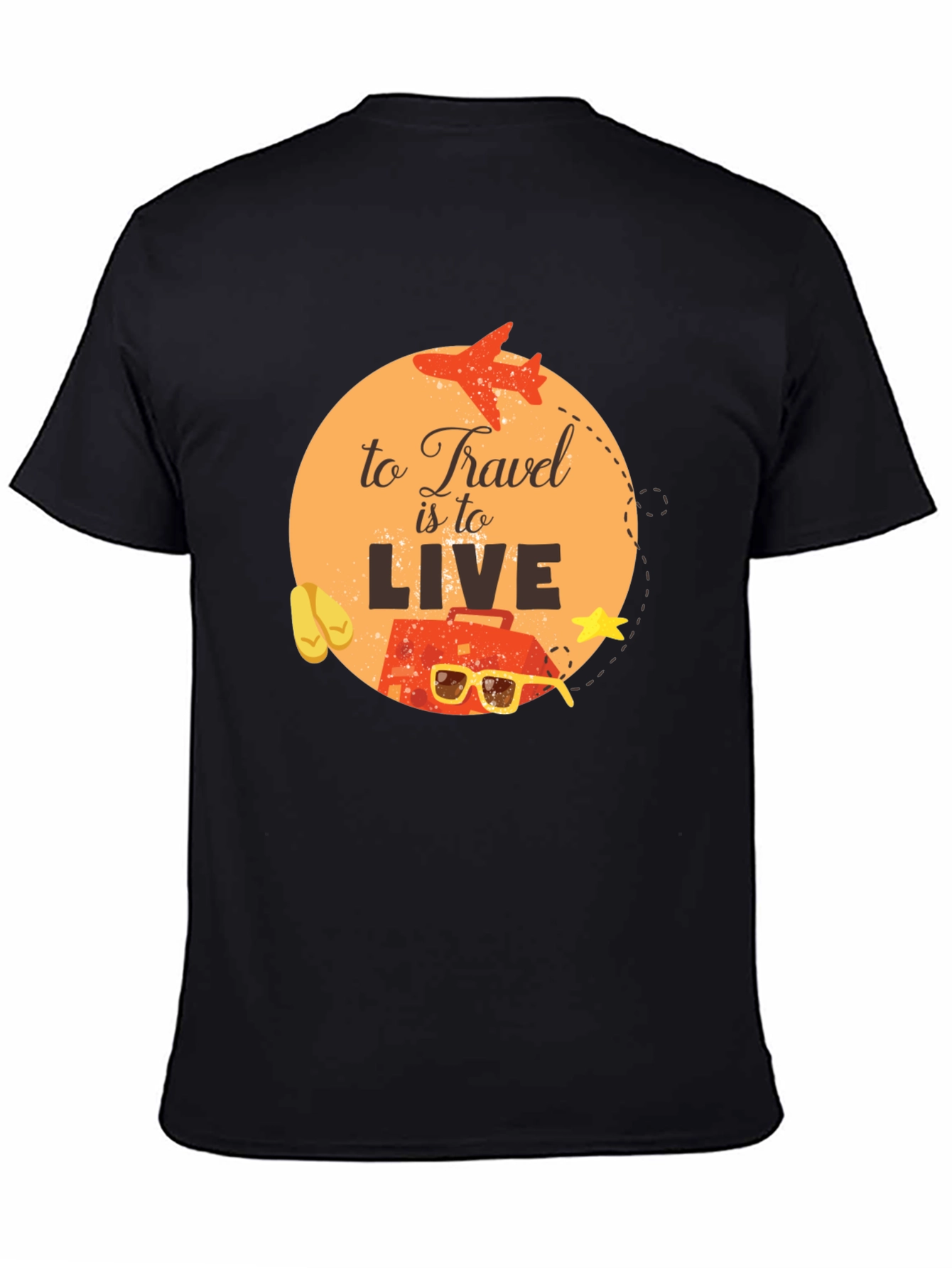 Travel is to Live T-Shirt - Adventure Ready