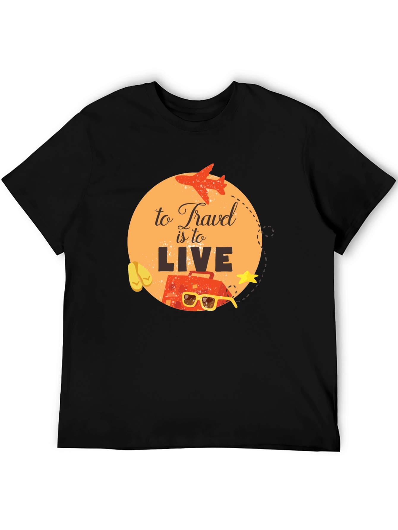 Travel is to Live T-Shirt - Adventure Ready