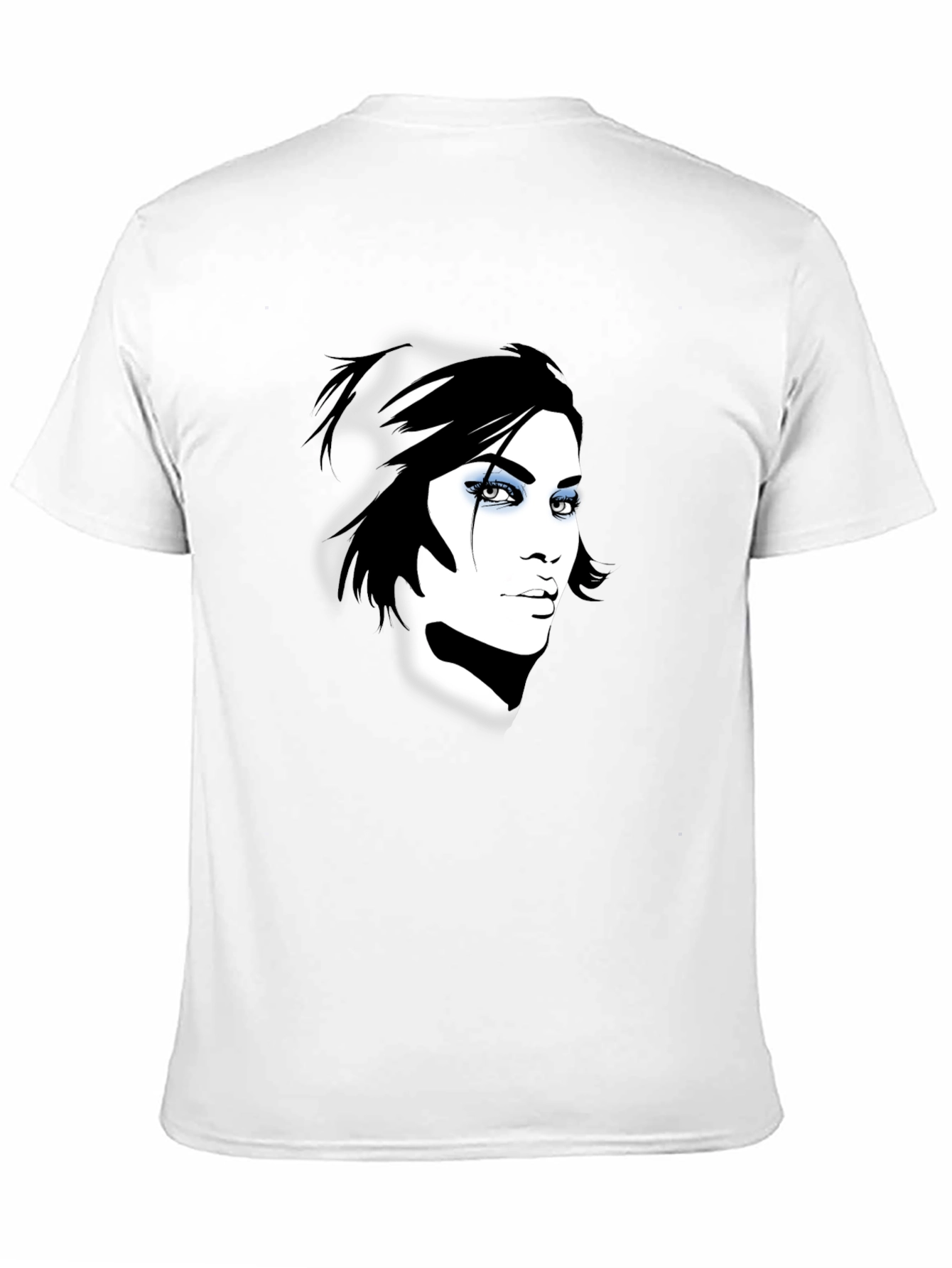 Graphic Print Unisex Black T-Shirt