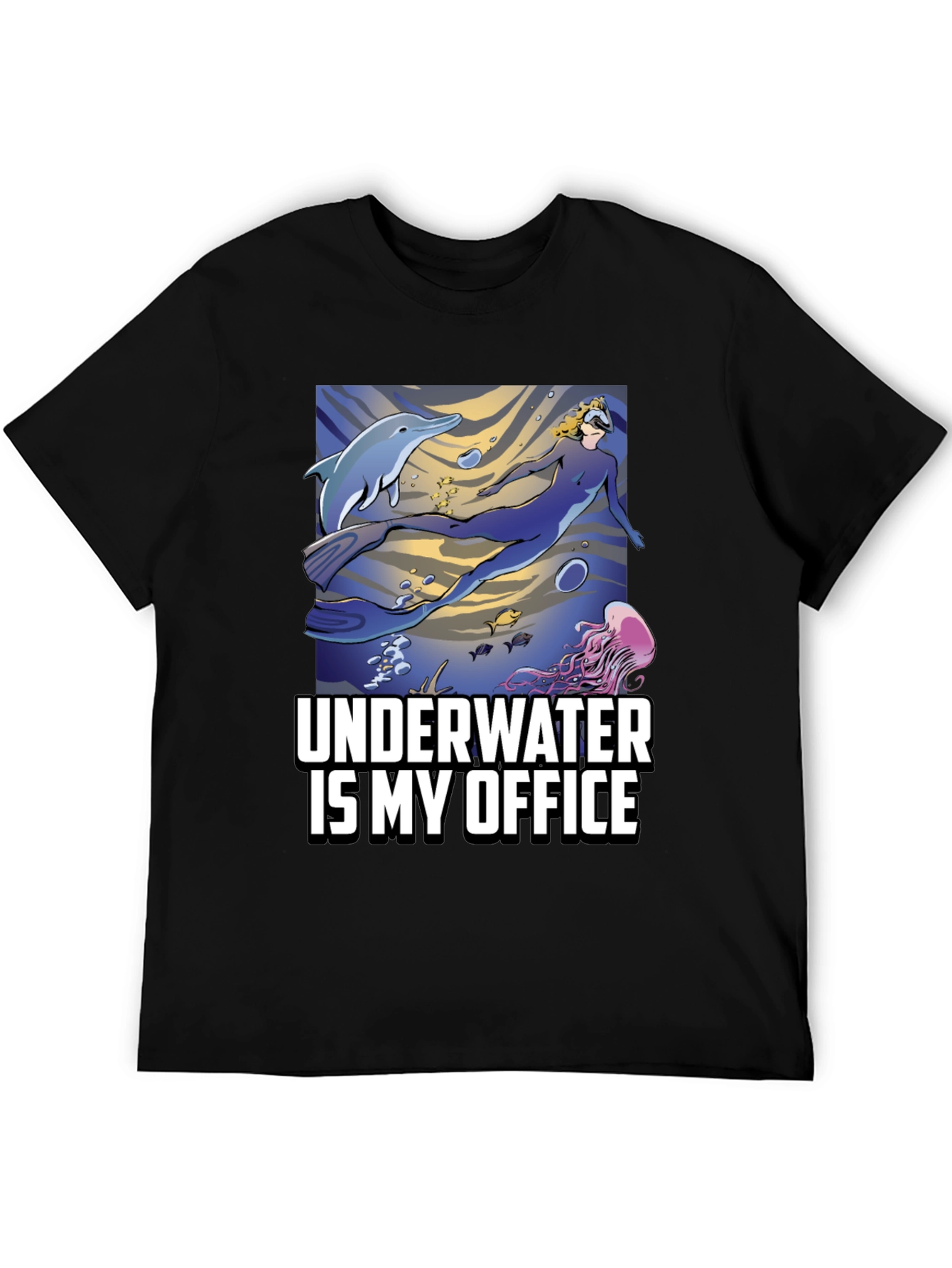 Underwater Is My Office T-Shirt - Diver Life
