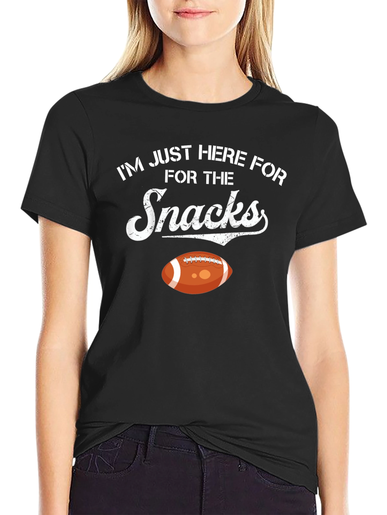 Snacks Football T-Shirt