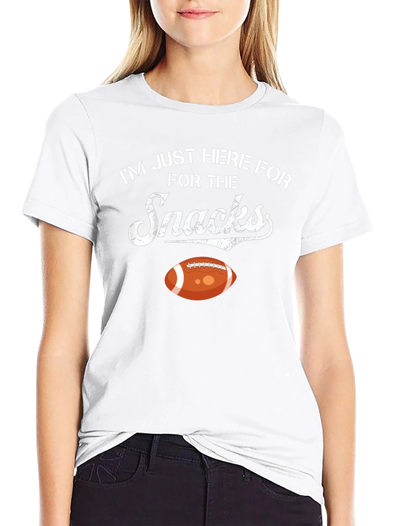 Snacks Football T-Shirt