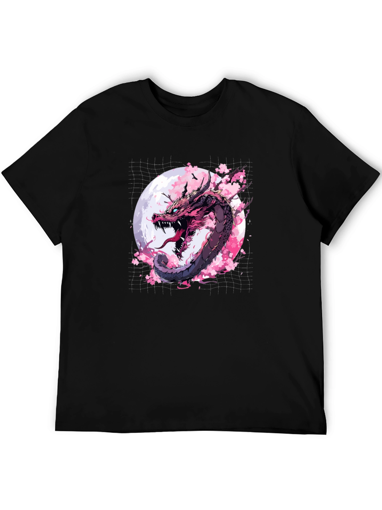 Dragon & Cherry Blossom Graphic Tee