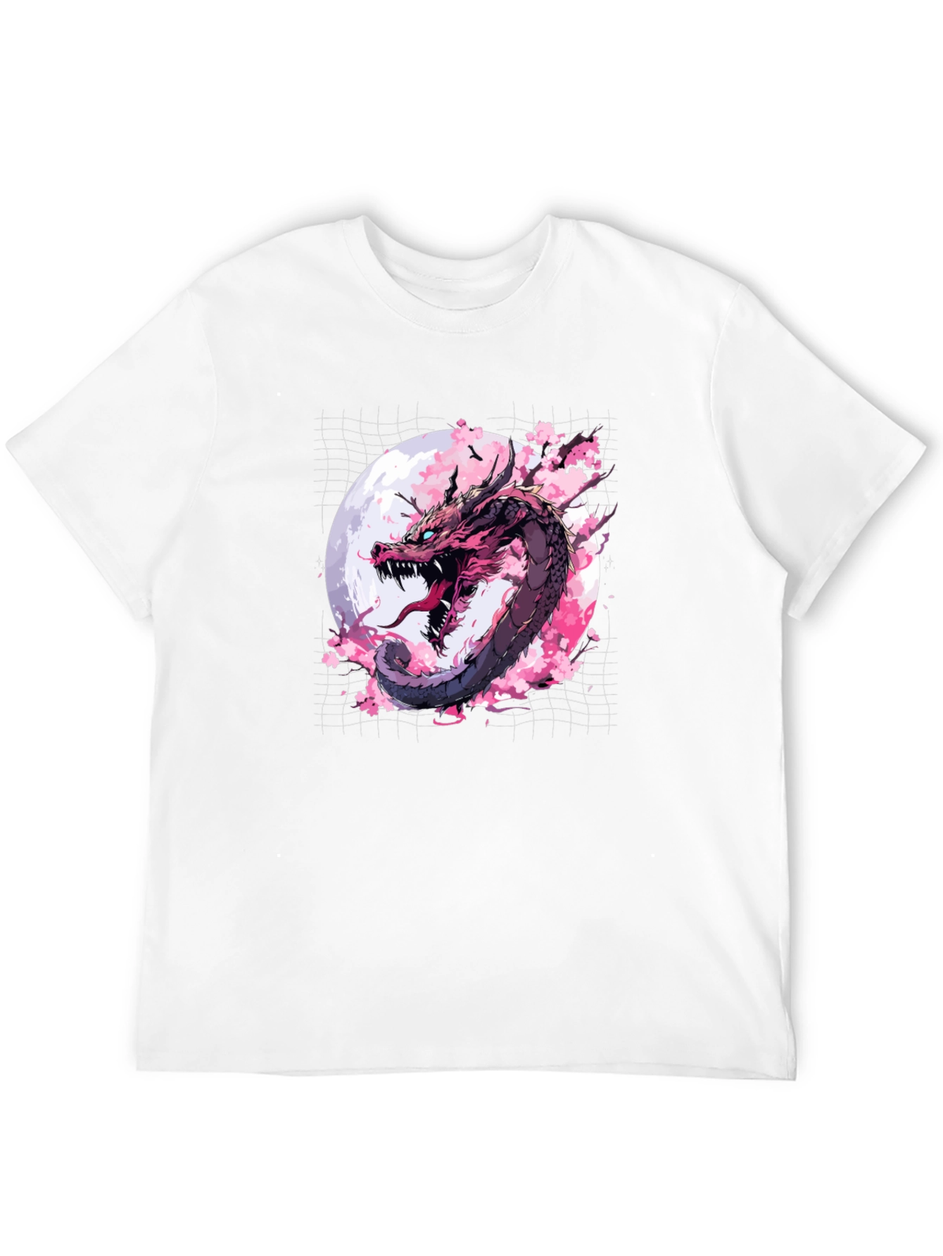 Dragon & Cherry Blossom Graphic Tee
