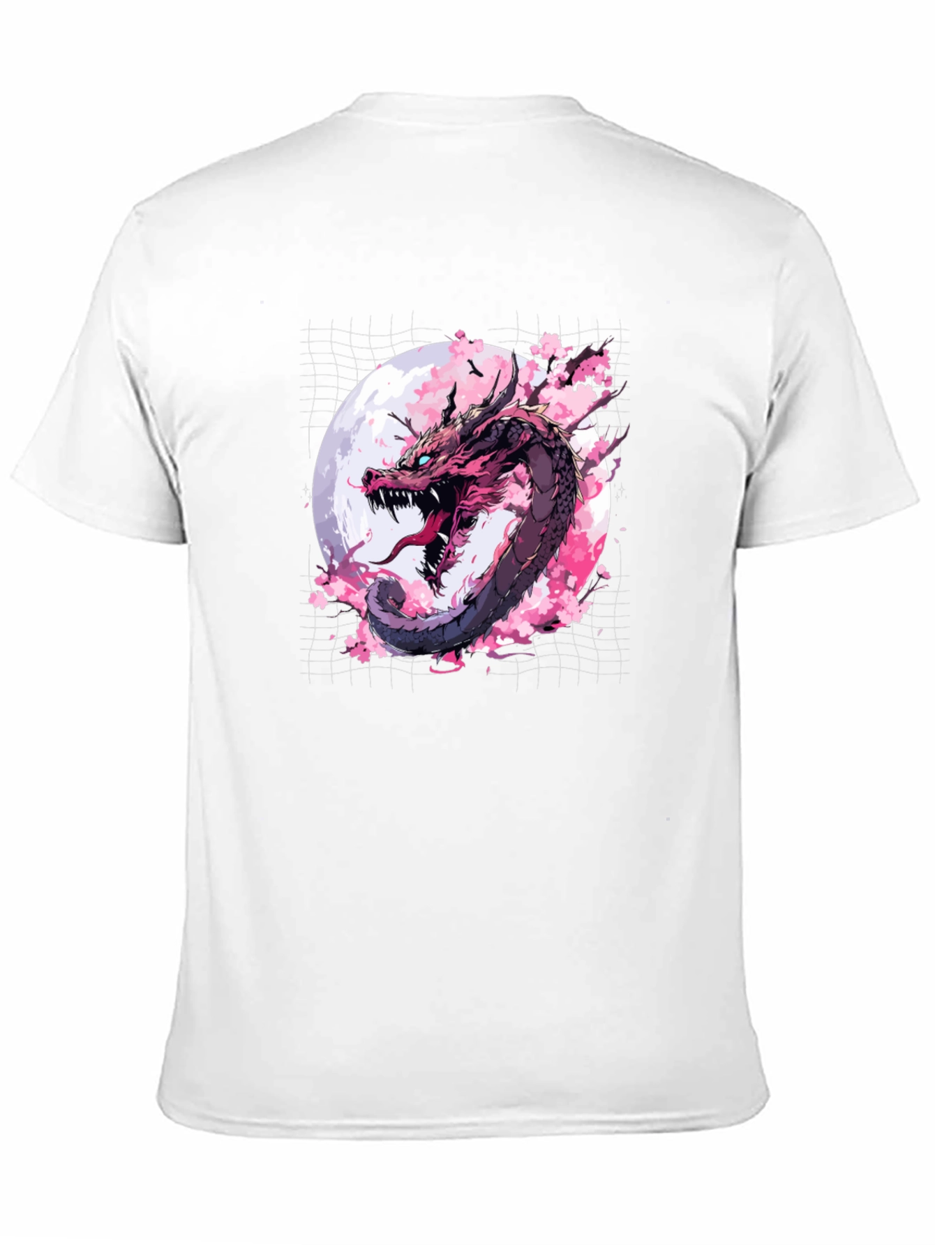 Dragon & Cherry Blossom Graphic Tee