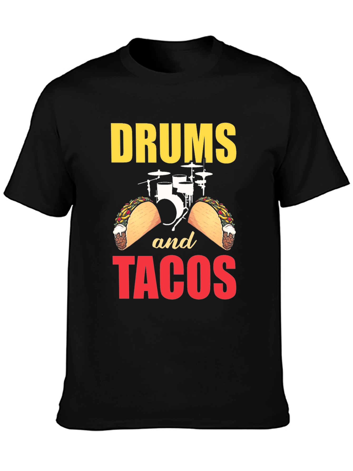 Drums and Tacos Graphic Tee