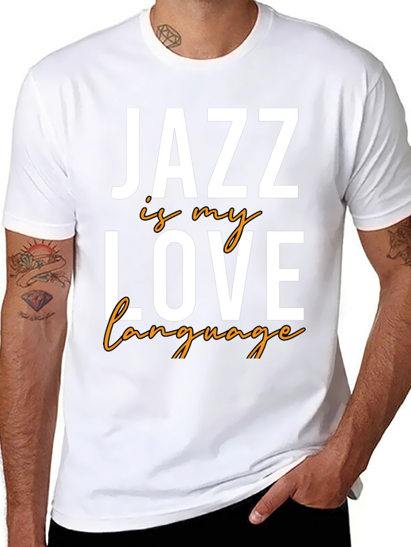 Jazz is My Love Language T-Shirt