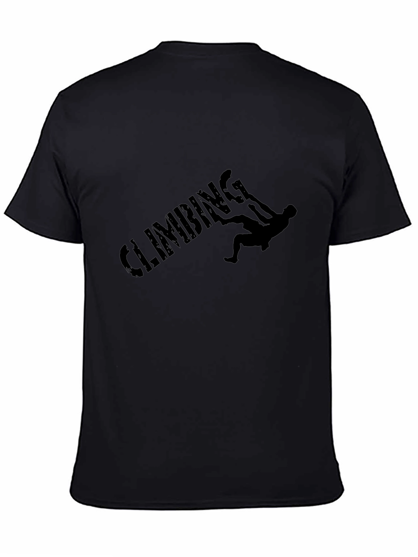 Climbing Adventure Graphic Tee - Black