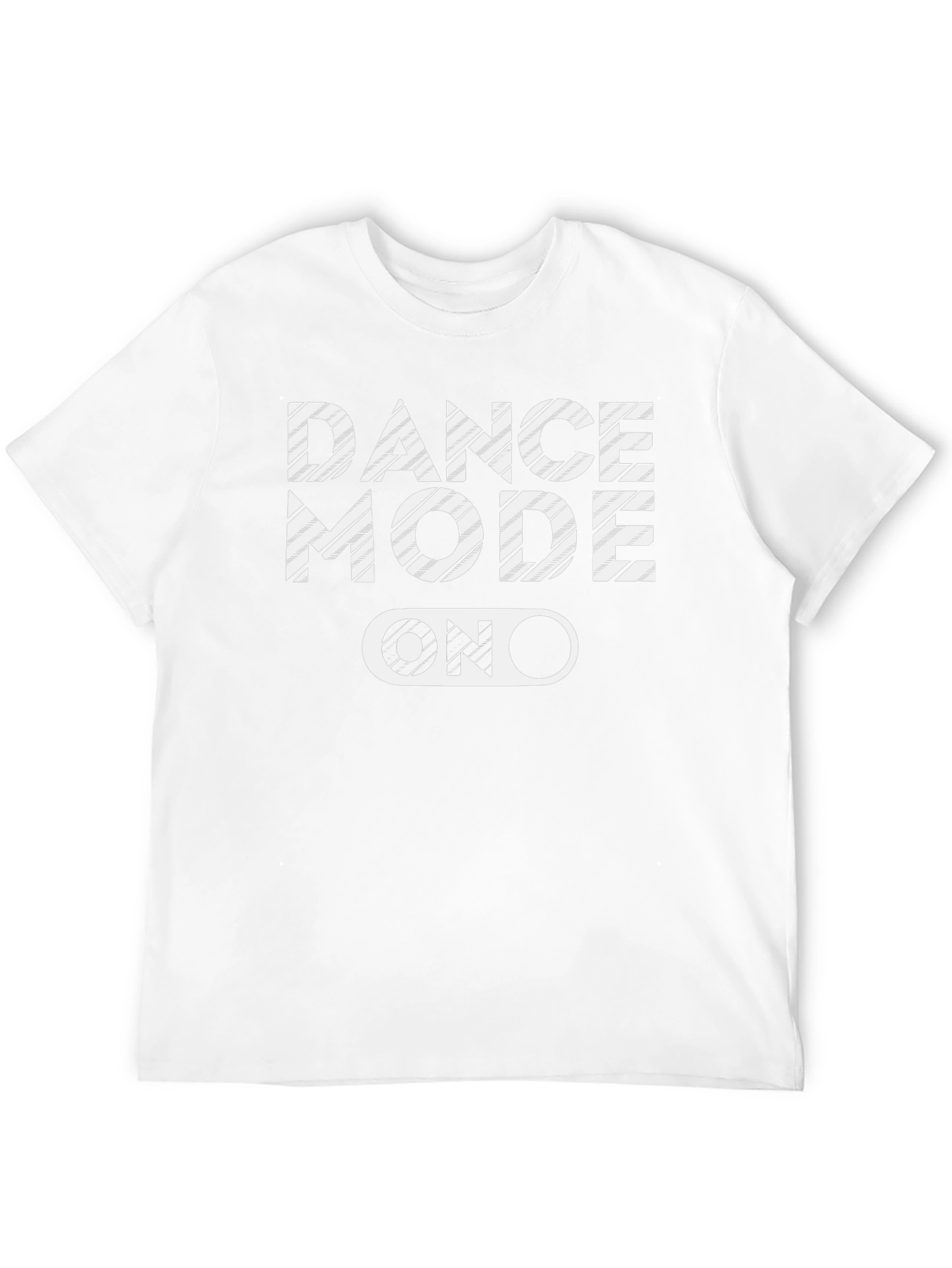 Dance Mode On Graphic Black T-Shirt