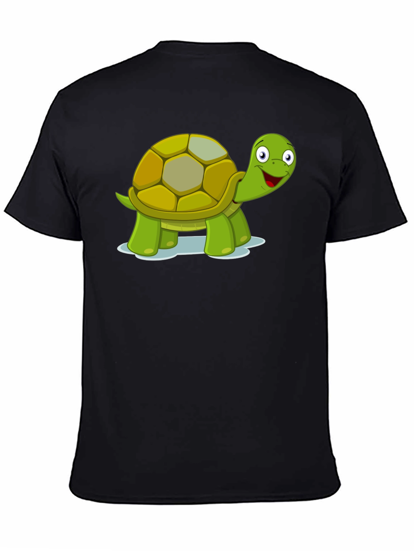 Cartoon Turtle Graphic Tee
