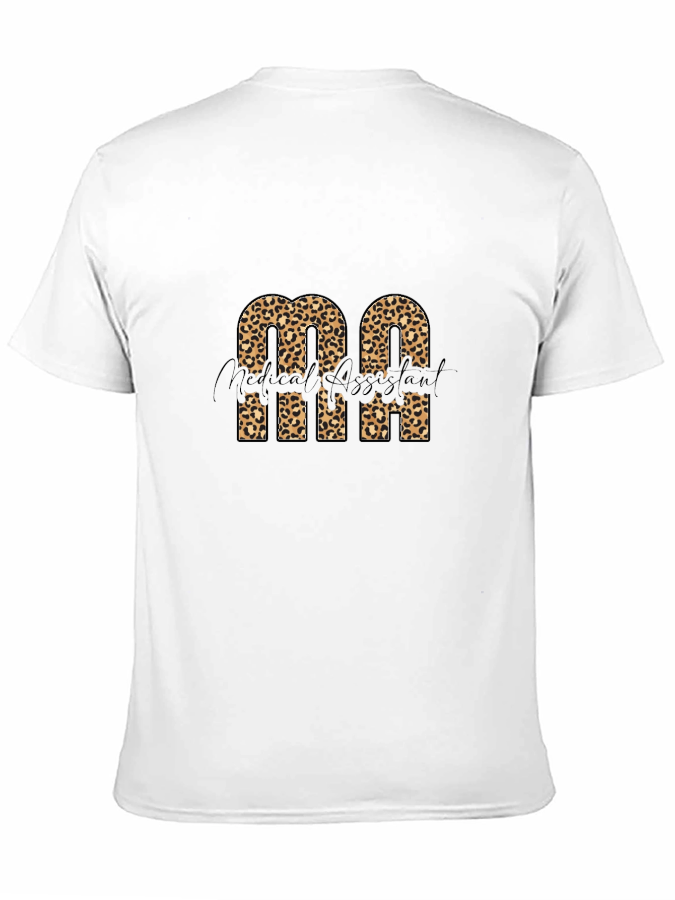 Medical Assistant Leopard Print T-Shirt