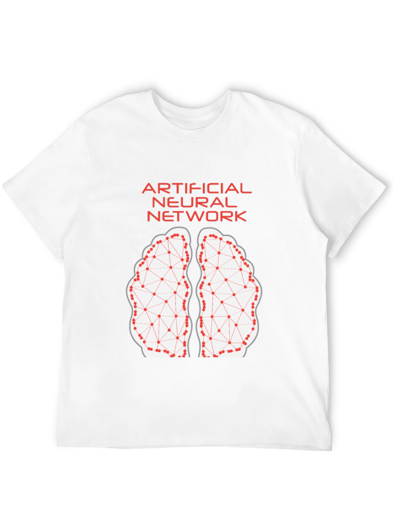 Artificial Neural Network Brain T-Shirt - Black