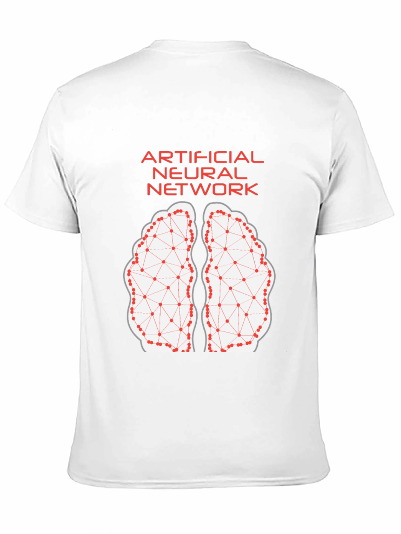 Artificial Neural Network Brain T-Shirt - Black