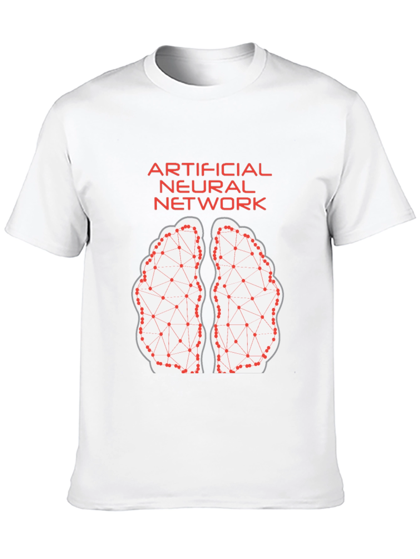 Artificial Neural Network Brain T-Shirt - Black