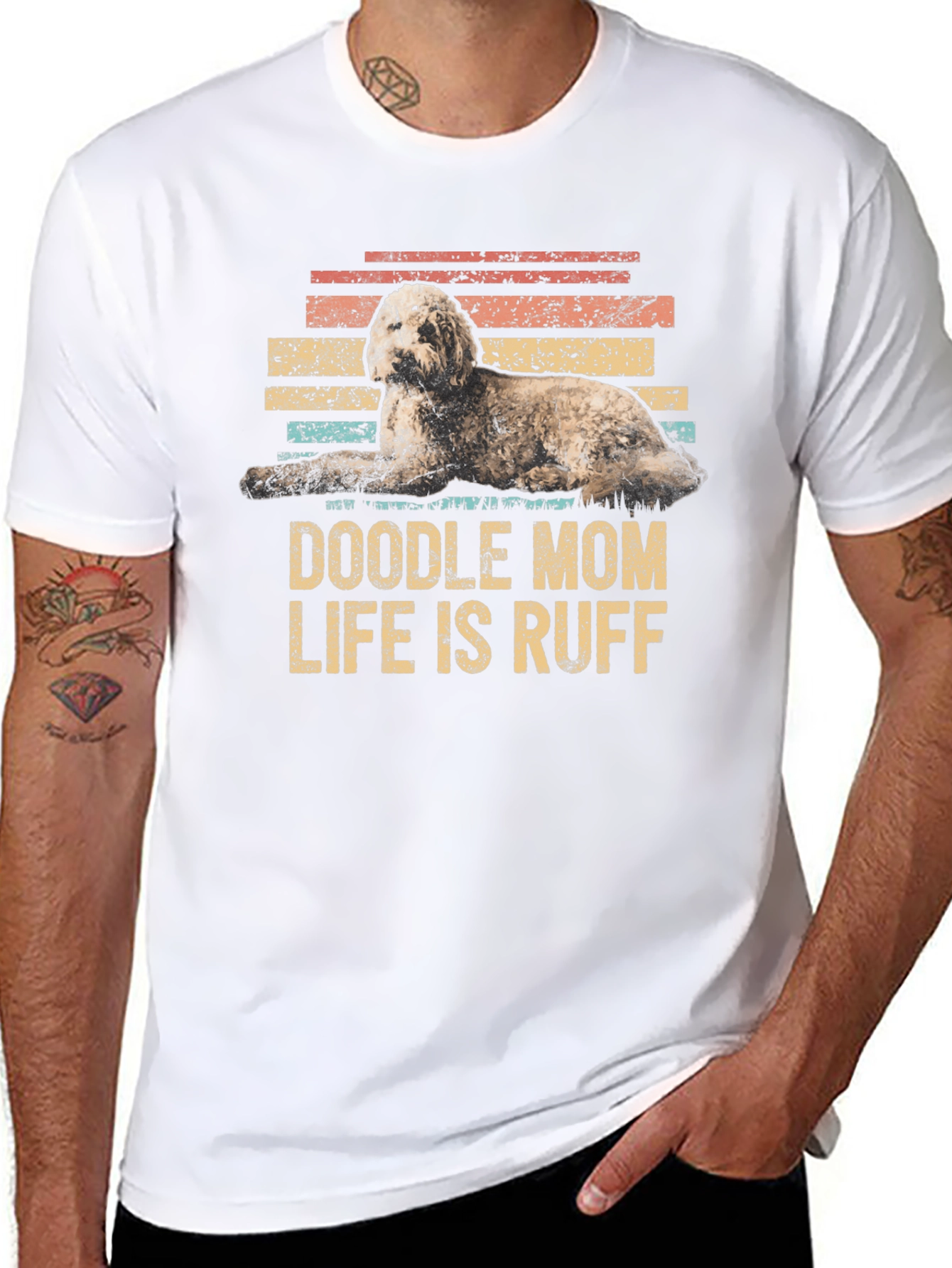 Doodle Mom Life is Ruff T-Shirt
