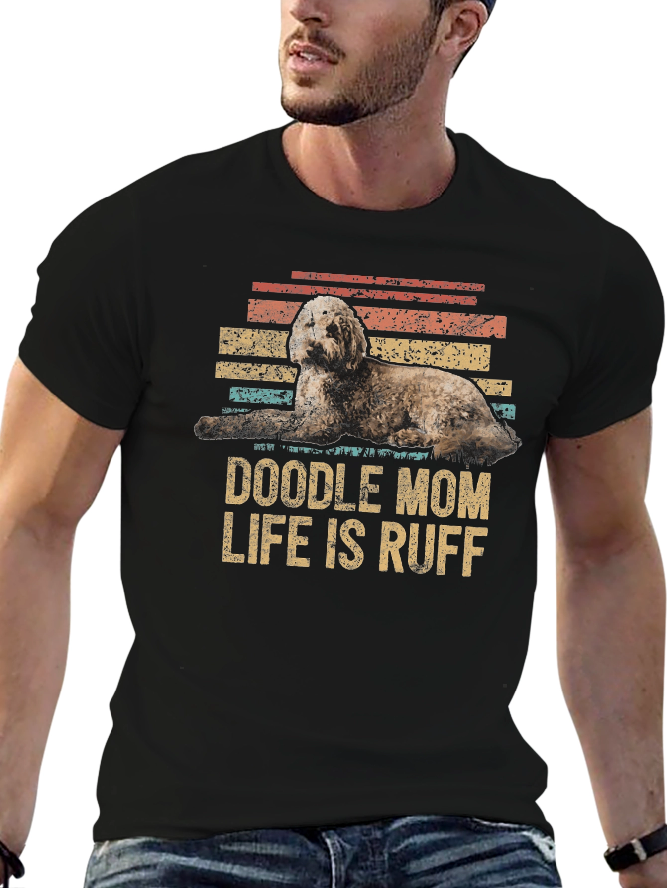 Doodle Mom Life is Ruff T-Shirt