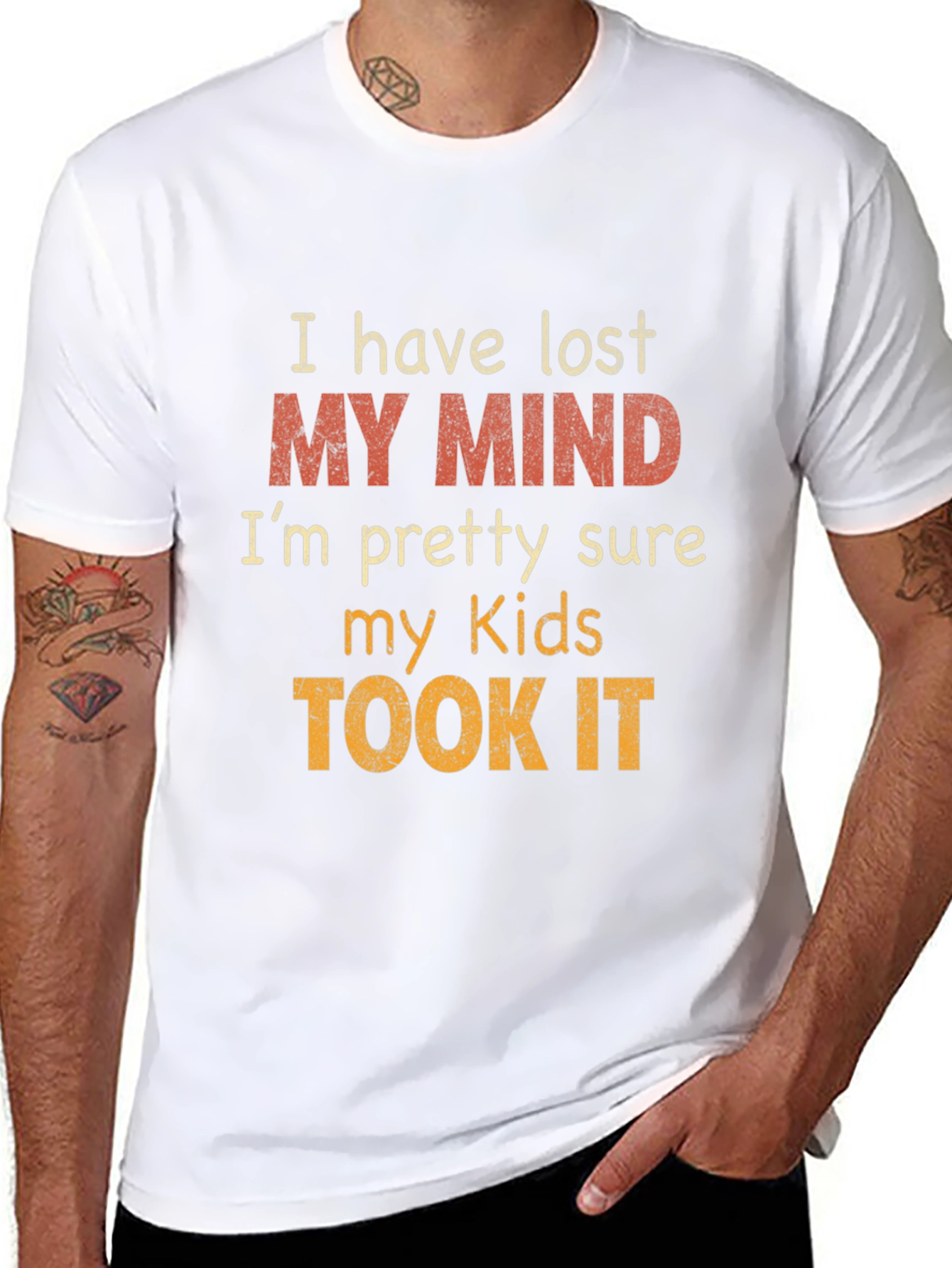 Lost My Mind Kids T-Shirt: Funny Novelty Graphic Tee