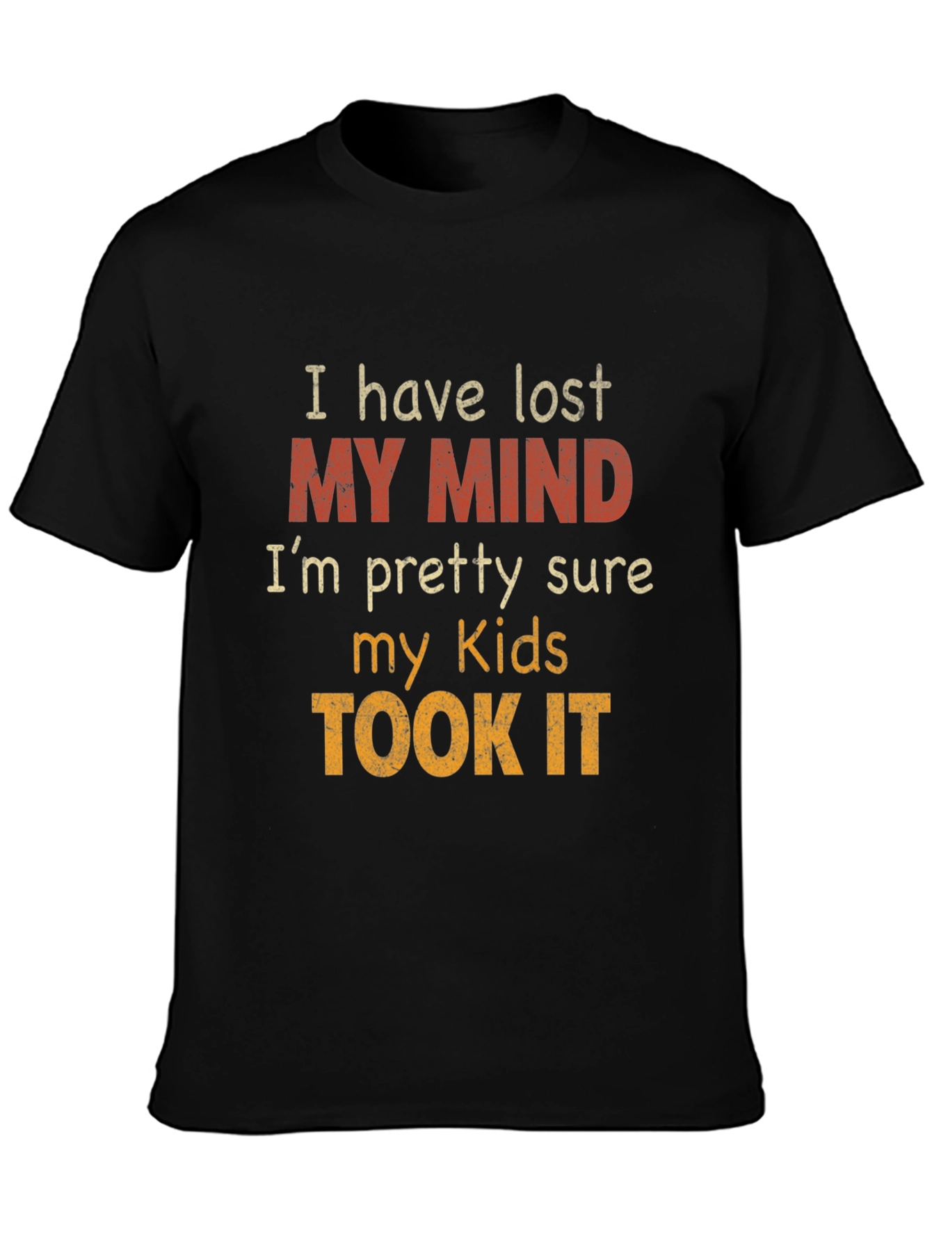 Lost My Mind Kids T-Shirt: Funny Novelty Graphic Tee