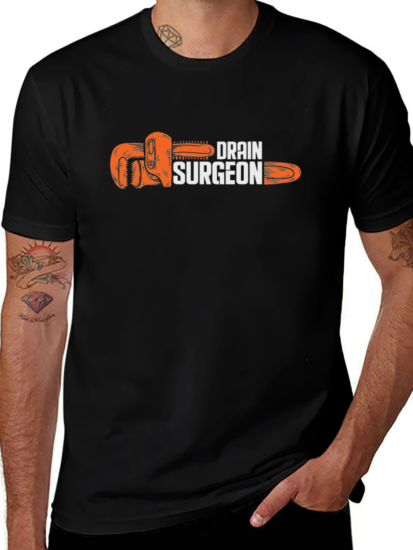 Drain Surgeon Funny Plumber T-Shirt