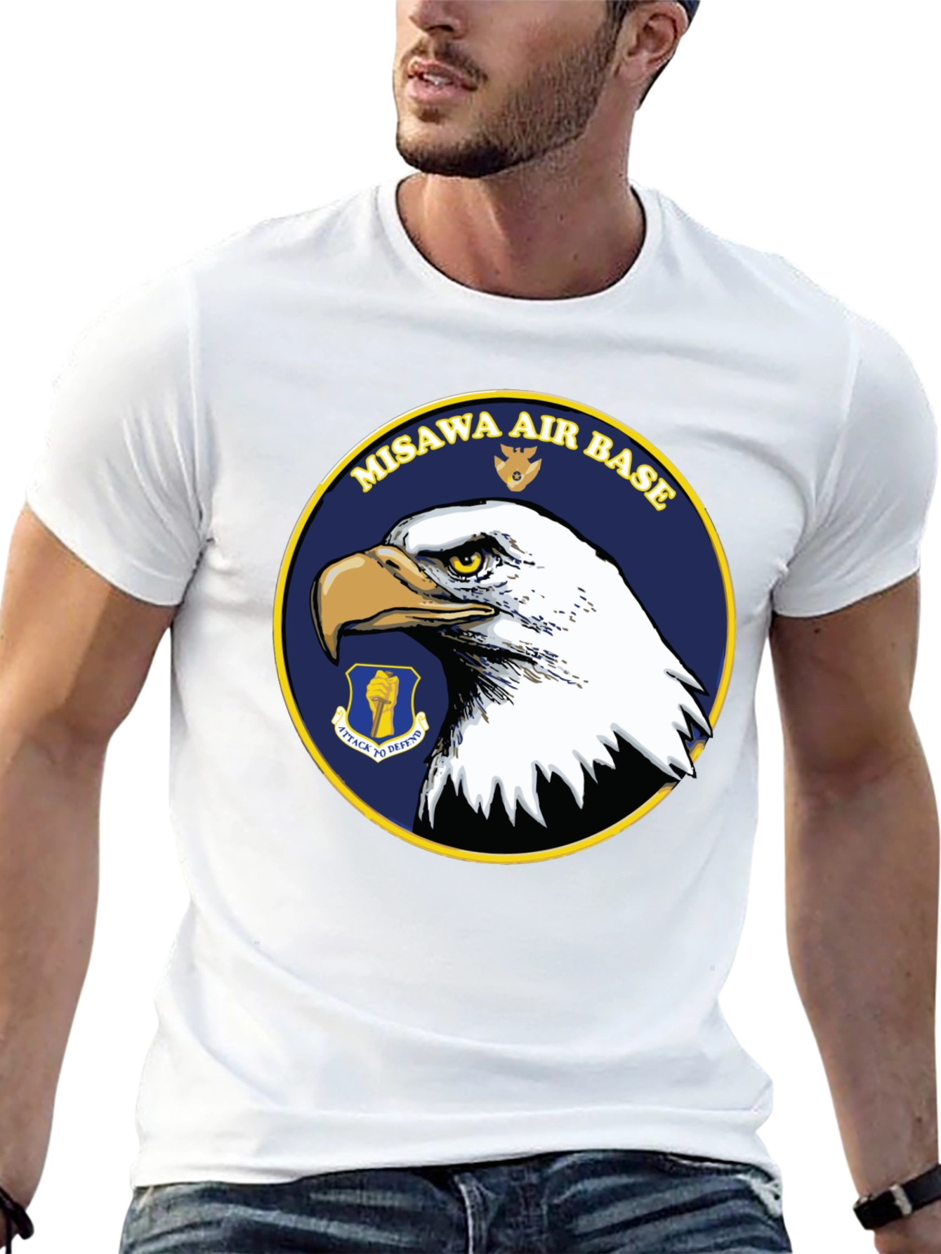 Misawa Air Base Eagle Graphic T-Shirt