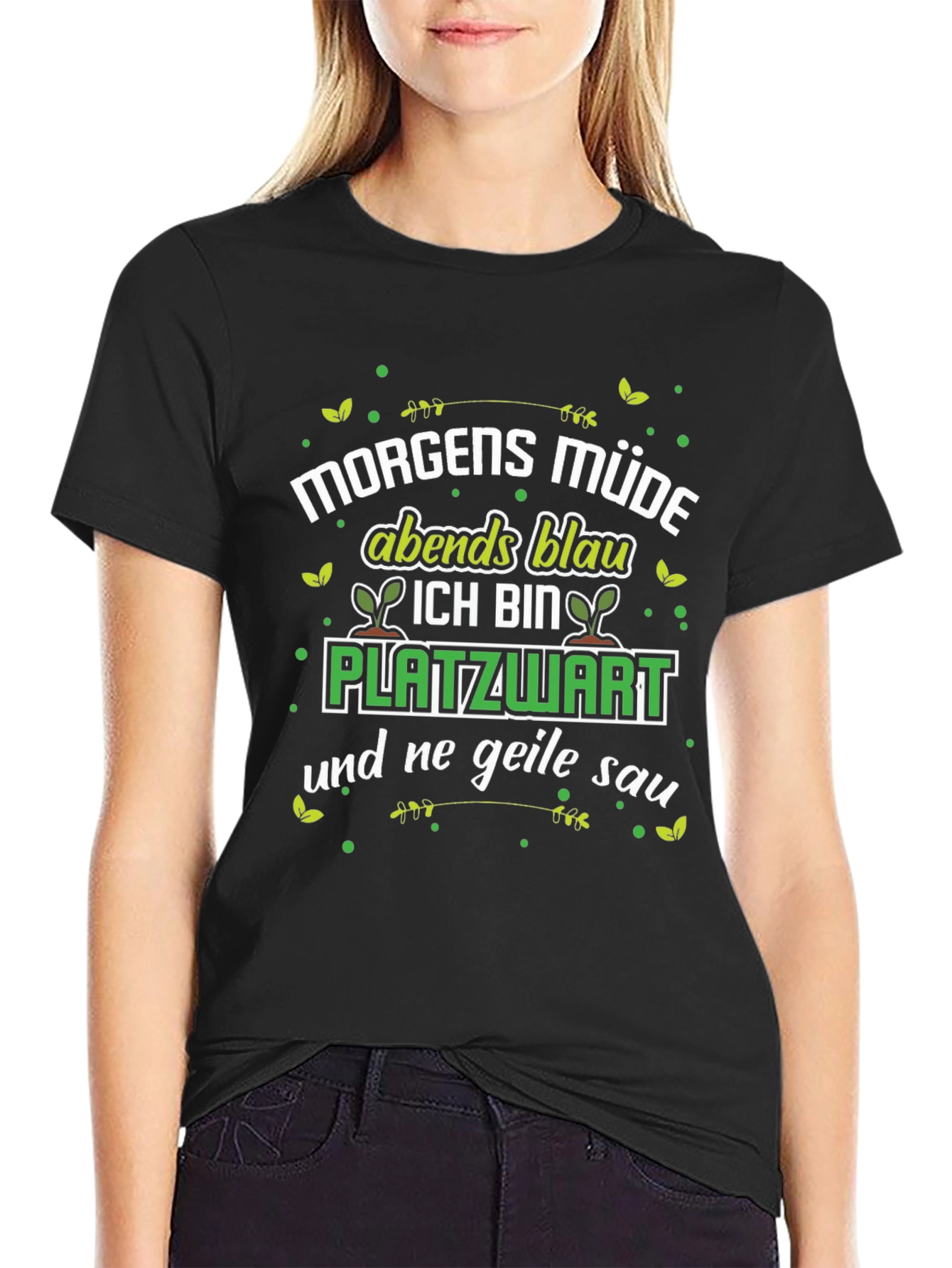 Morgens Müde Platzwart Funny T-Shirt